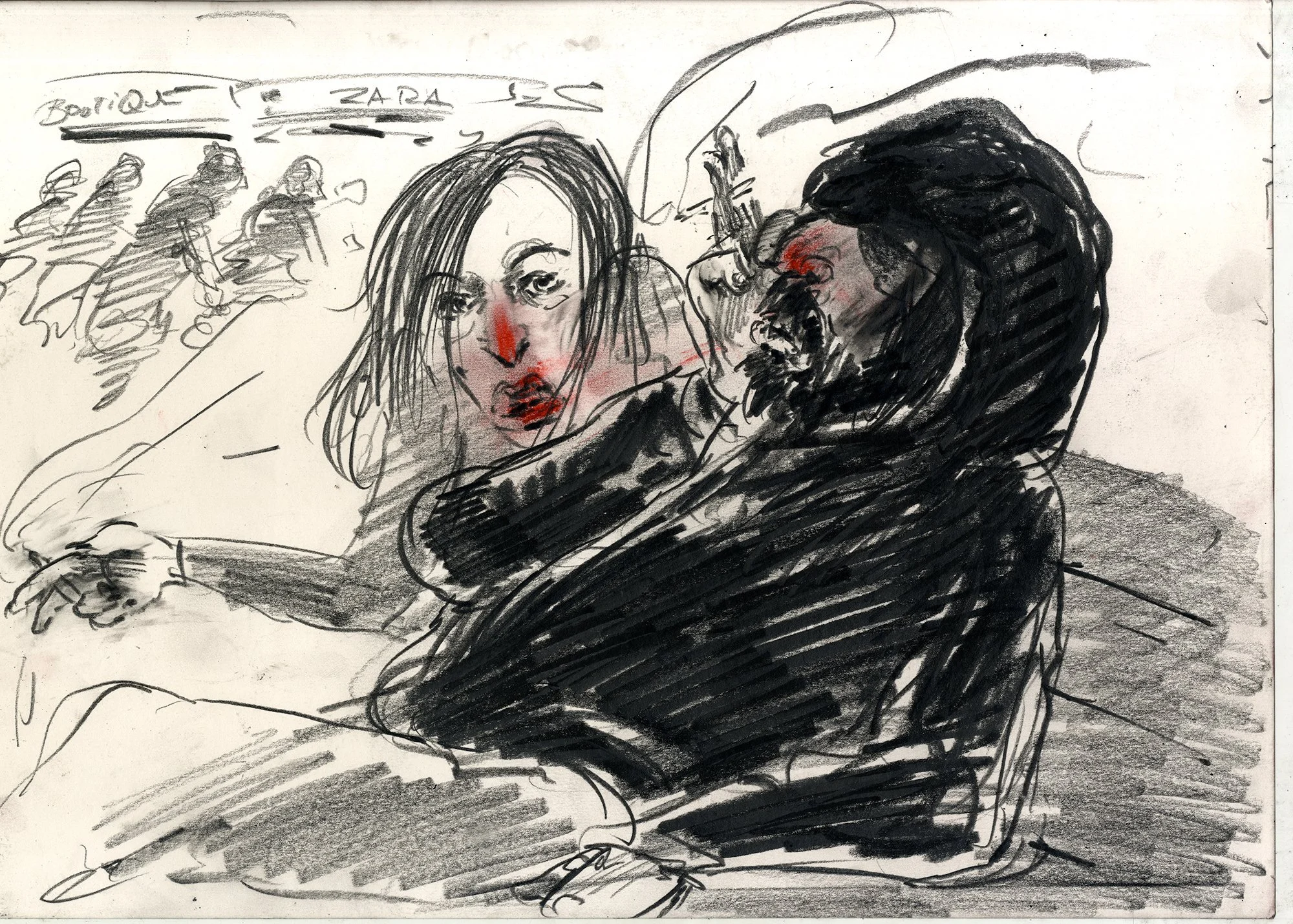 Couple, Lyon, France 