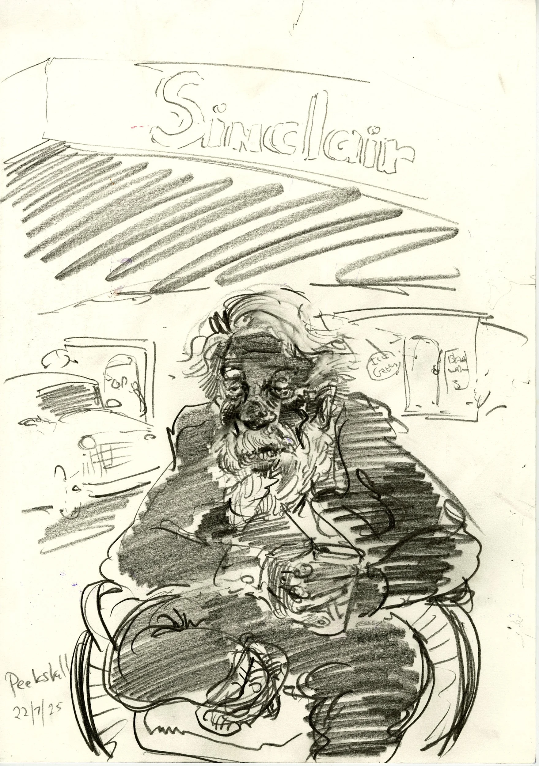 disabled man, New York