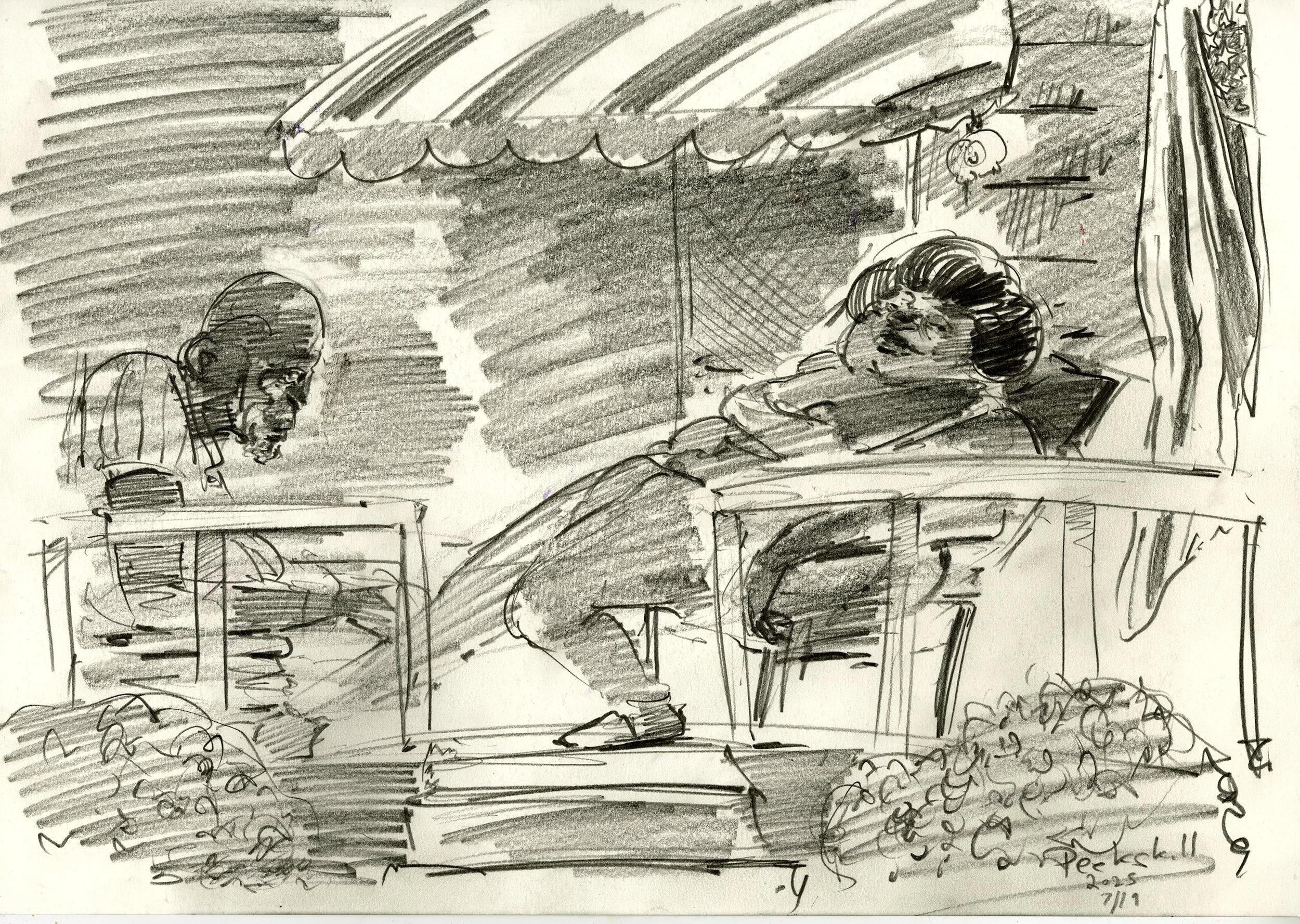 Summer evening, New York 