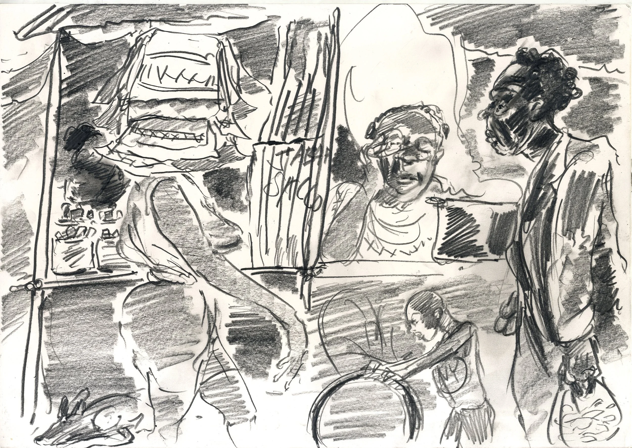 Seller, Mukuru, Nairobi