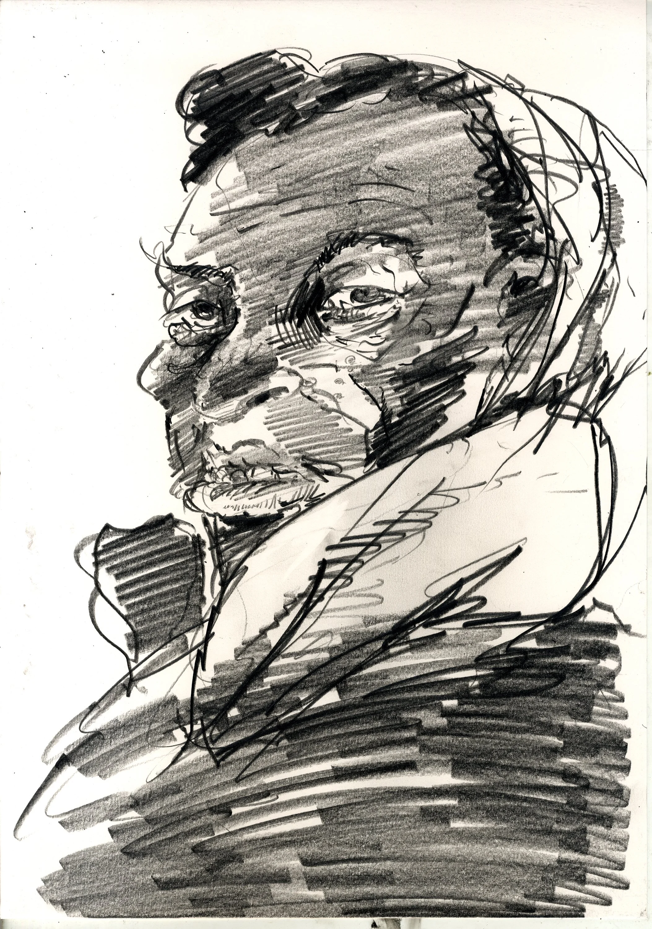 Migrant portrait, Calais 