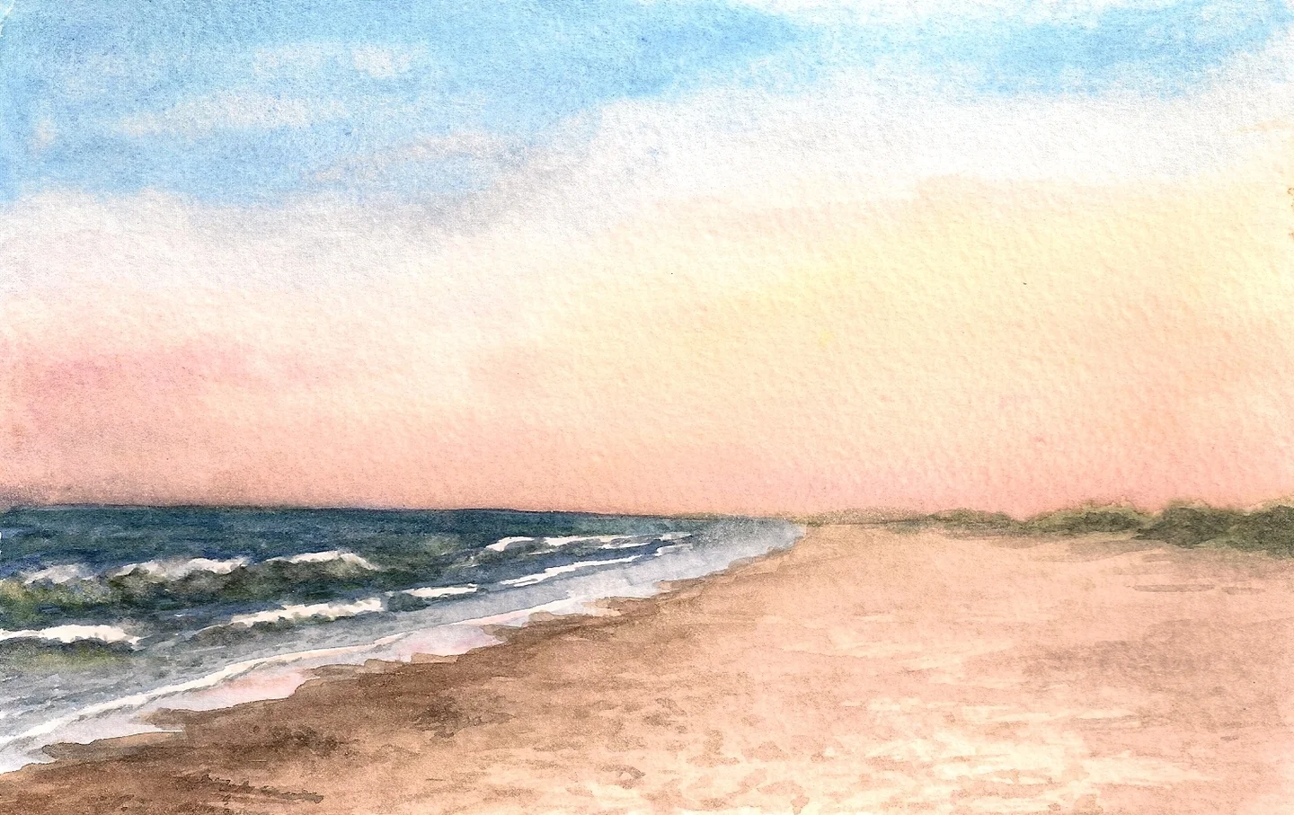 Sunset beach