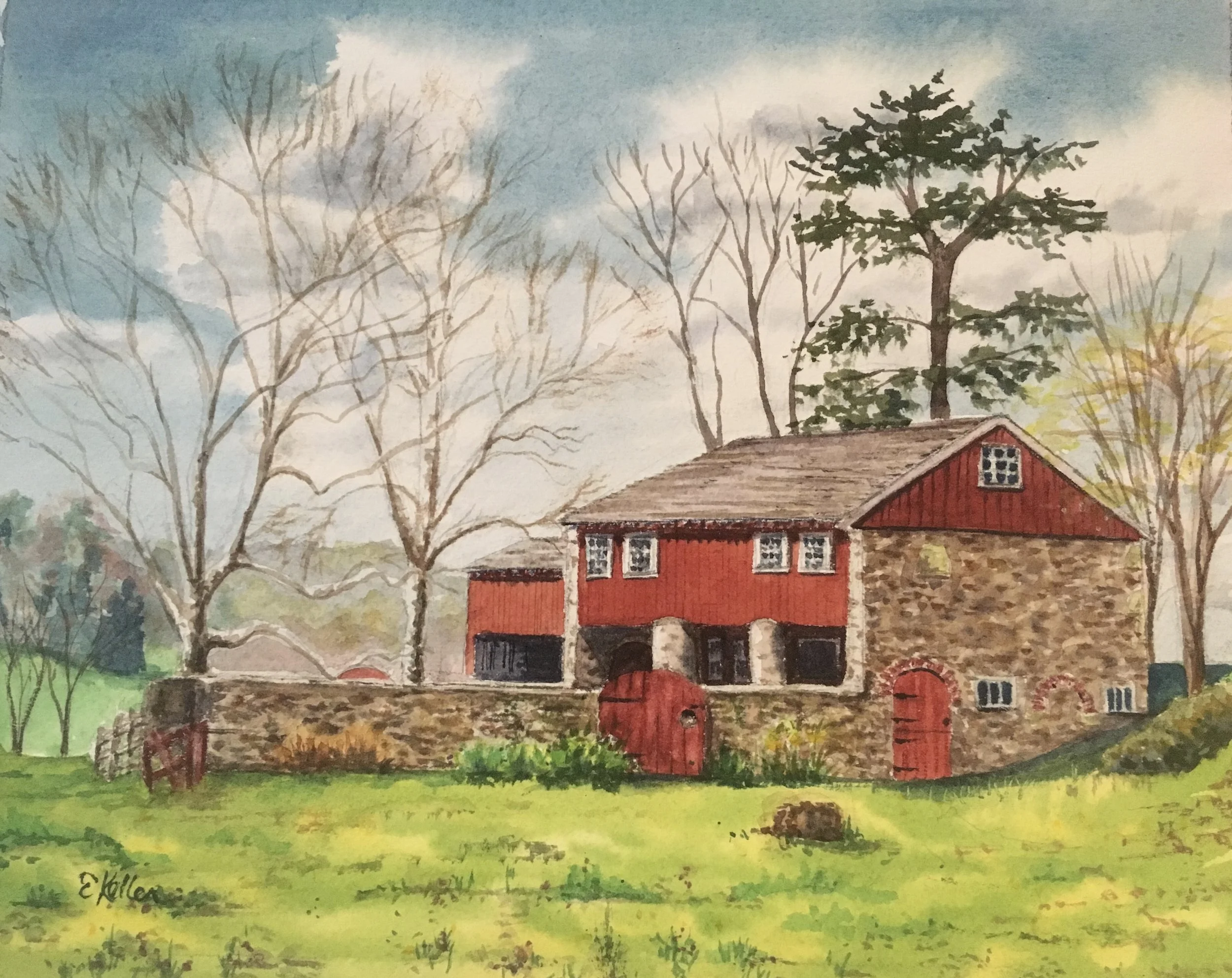 Spring at Worth Barn