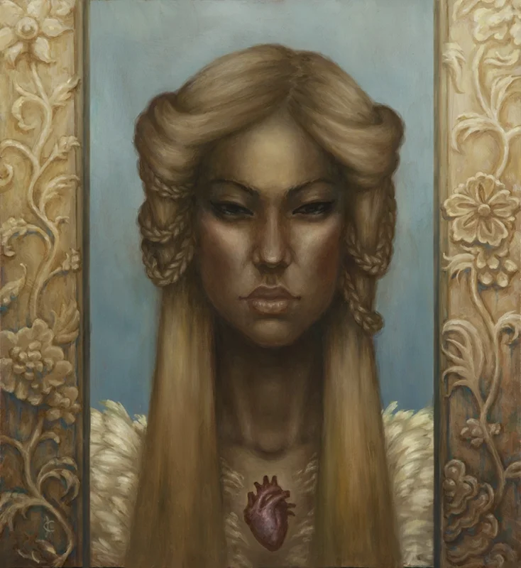  oil on board 12" x 13" available for purchase 