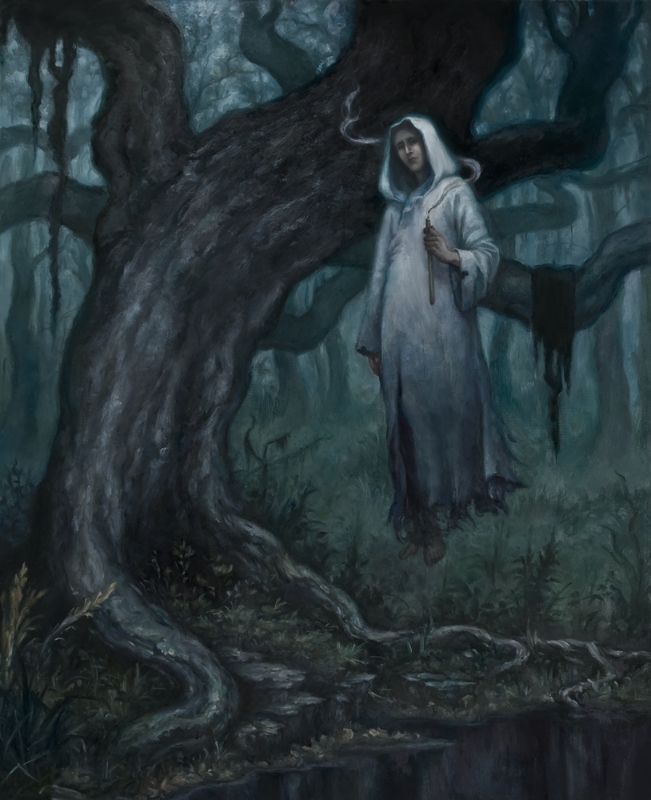  oil on panel 16" x 20"&nbsp; illustration for a short story which can be read&nbsp; here  available for purchase 