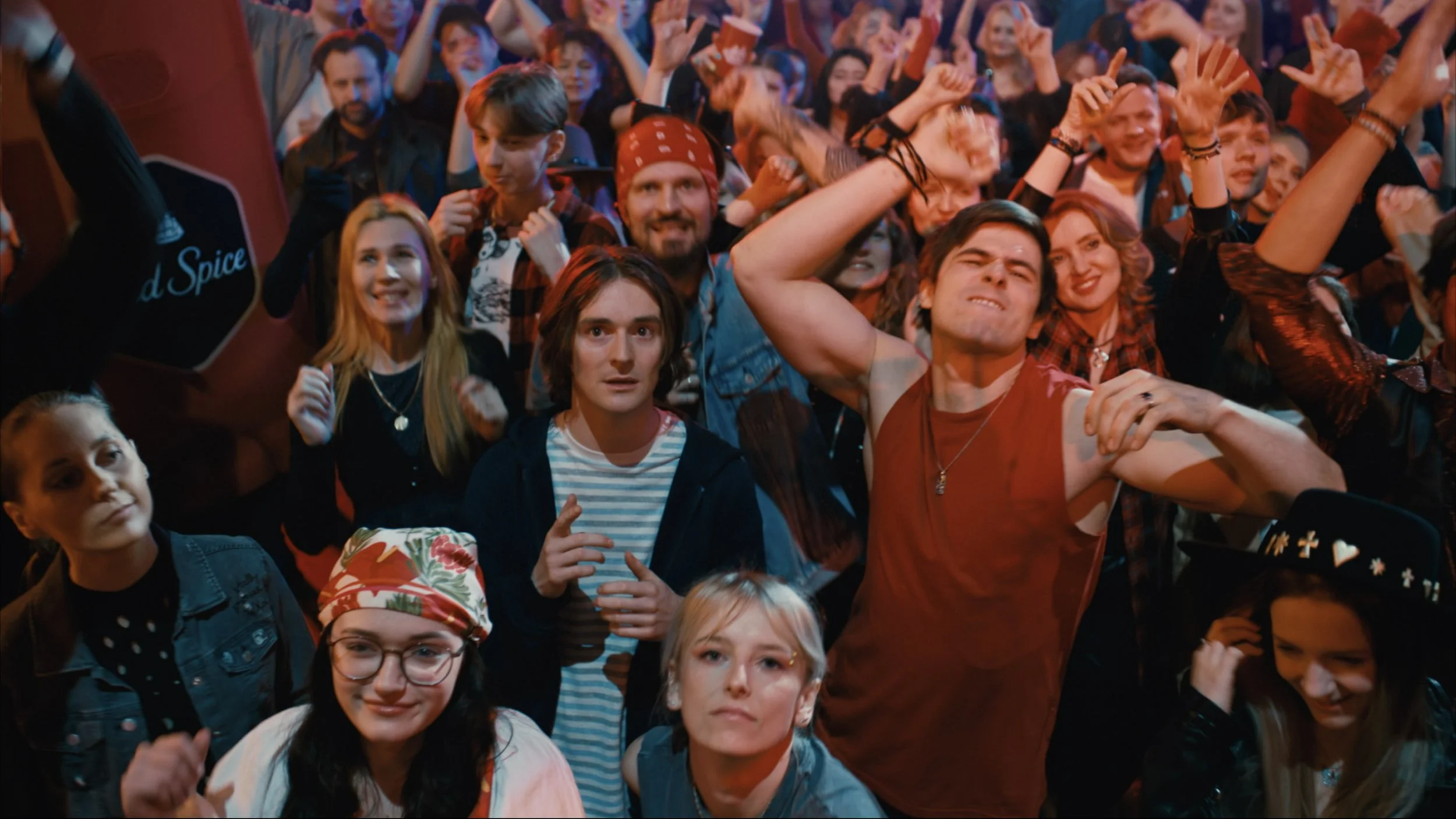 Old Spice Crowd Surfing