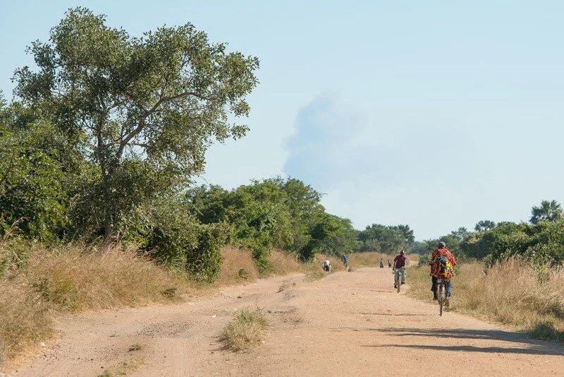 Bicycles on road.jpg