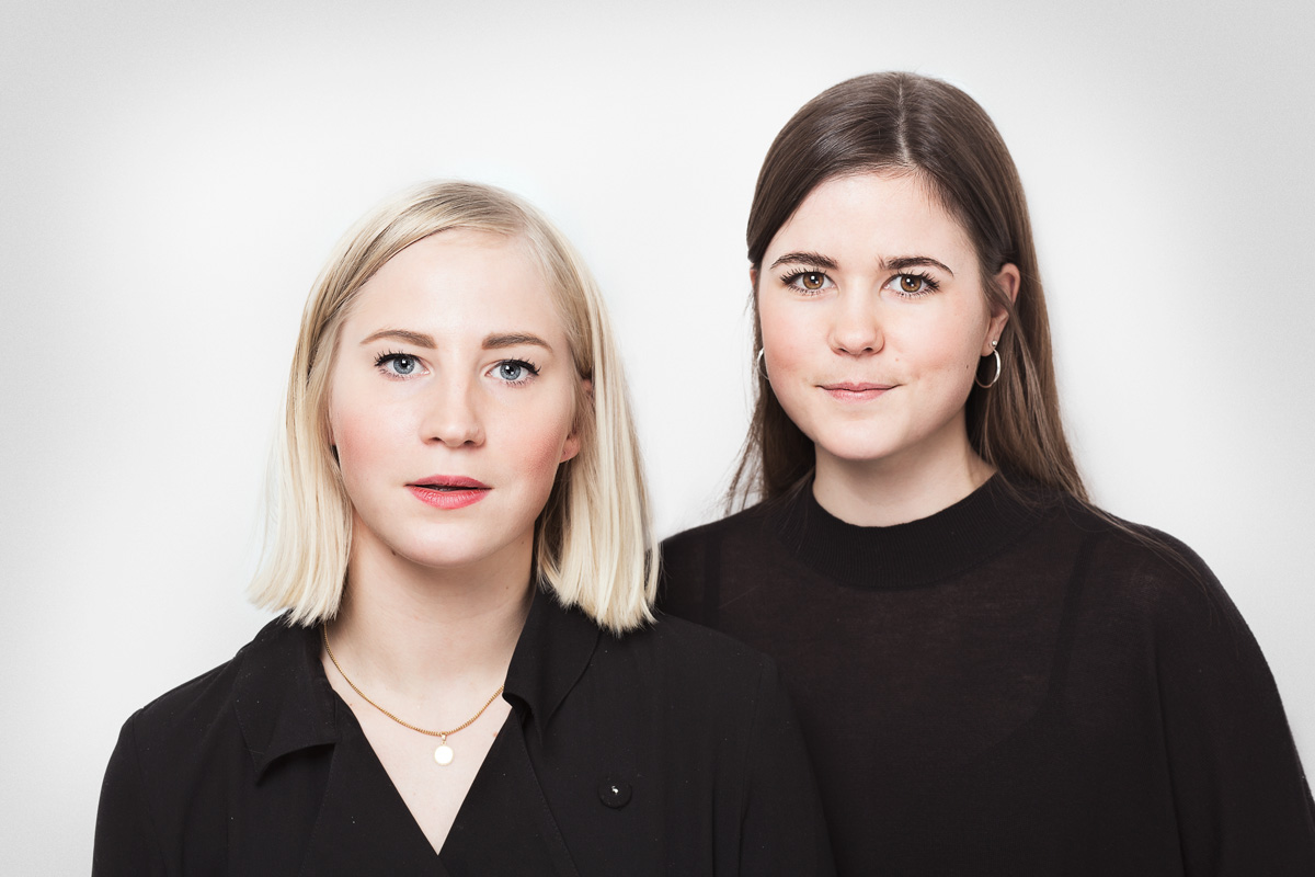 Moa Blomkvist och Caroline Birgersson