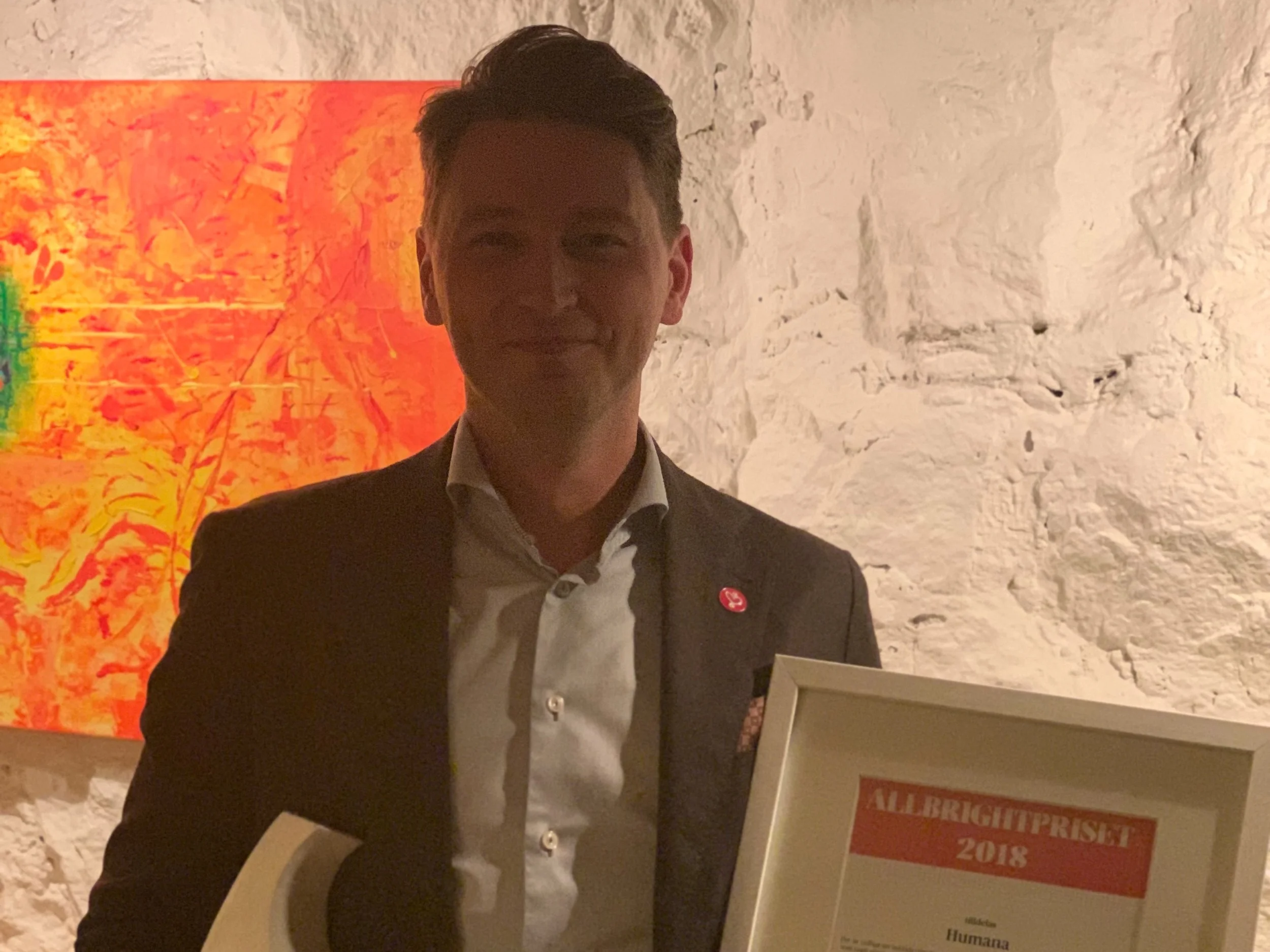 Humana vinnare av Allbrightpriset 2018