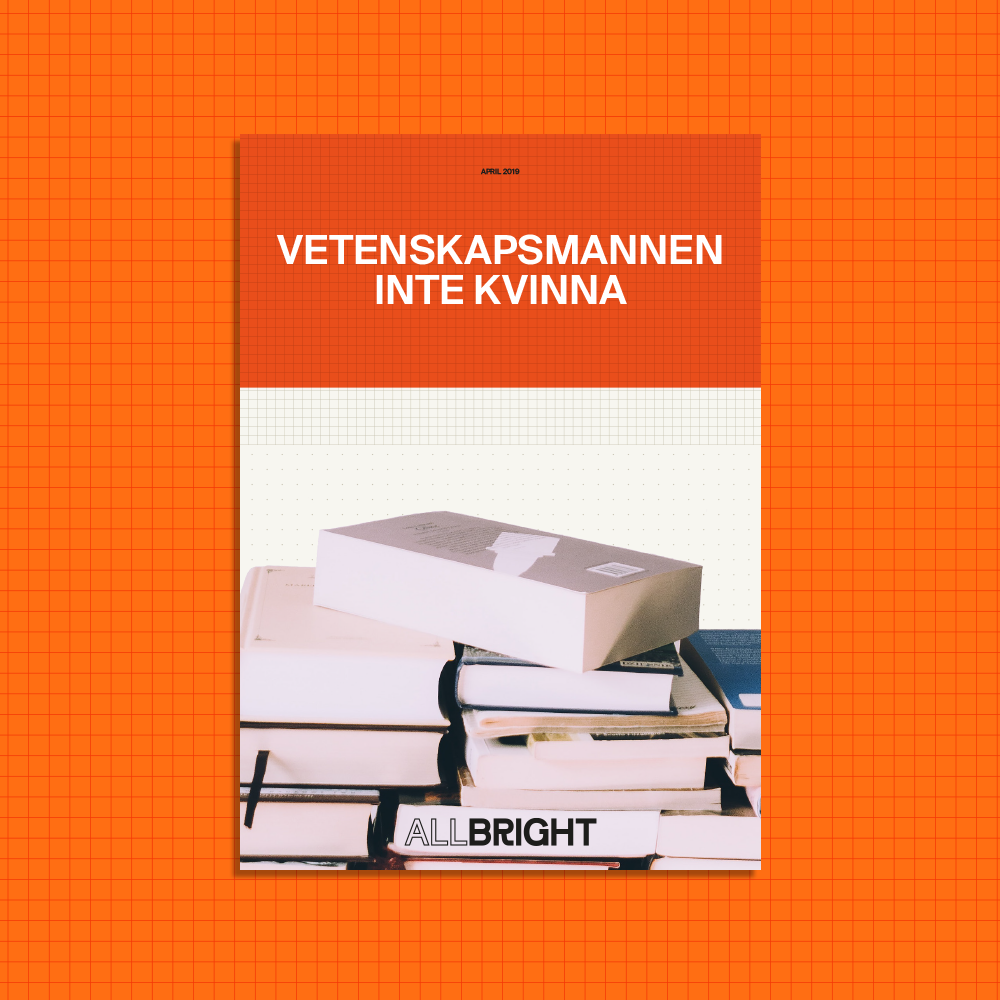 Vårrapporten 2019: Vetenskapsmannen inte kvinna
