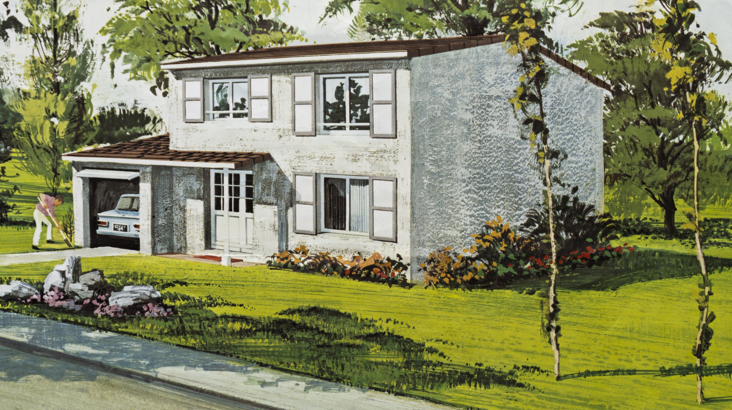 Publicité Maison Bâtir / Modèle Thierache / 1976