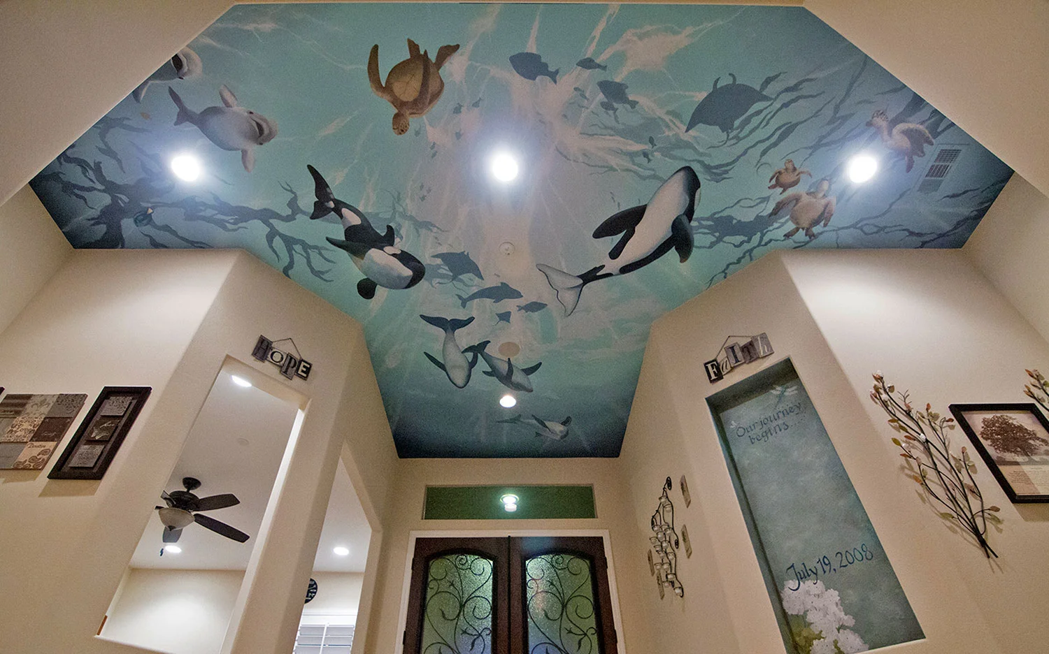Foyer, Underwater Ceiling