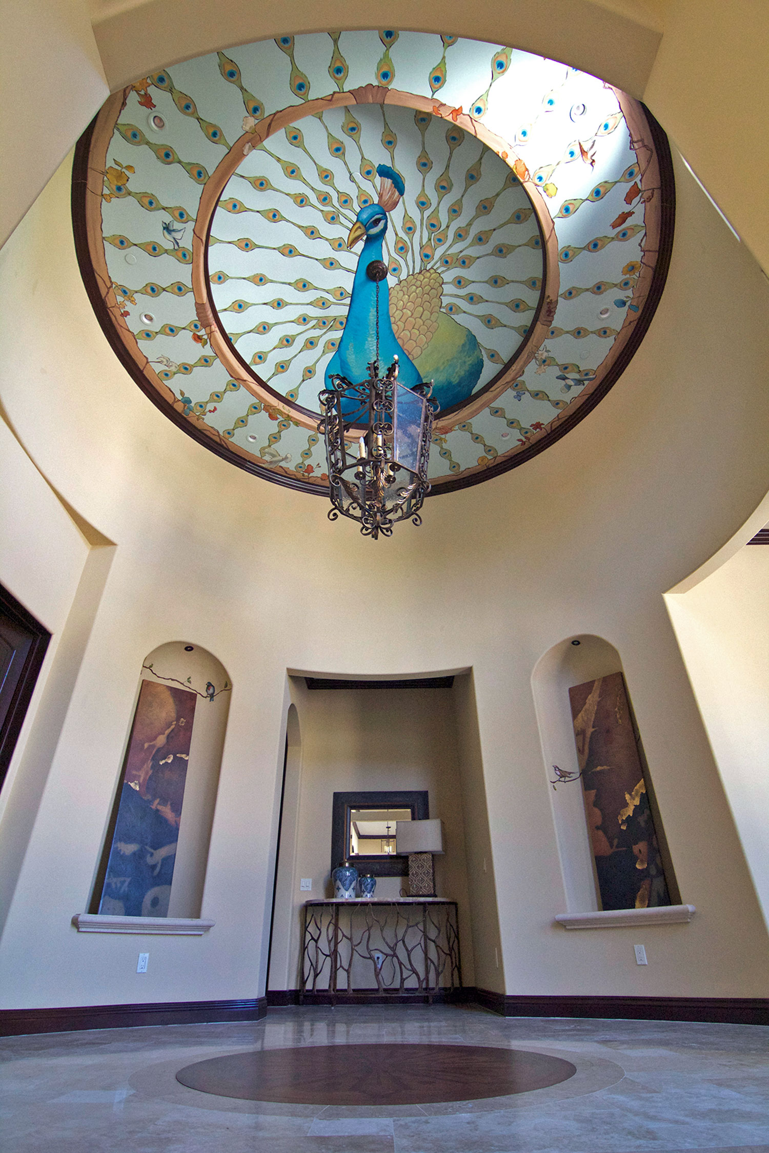 Corridor, Peacock Ceiling