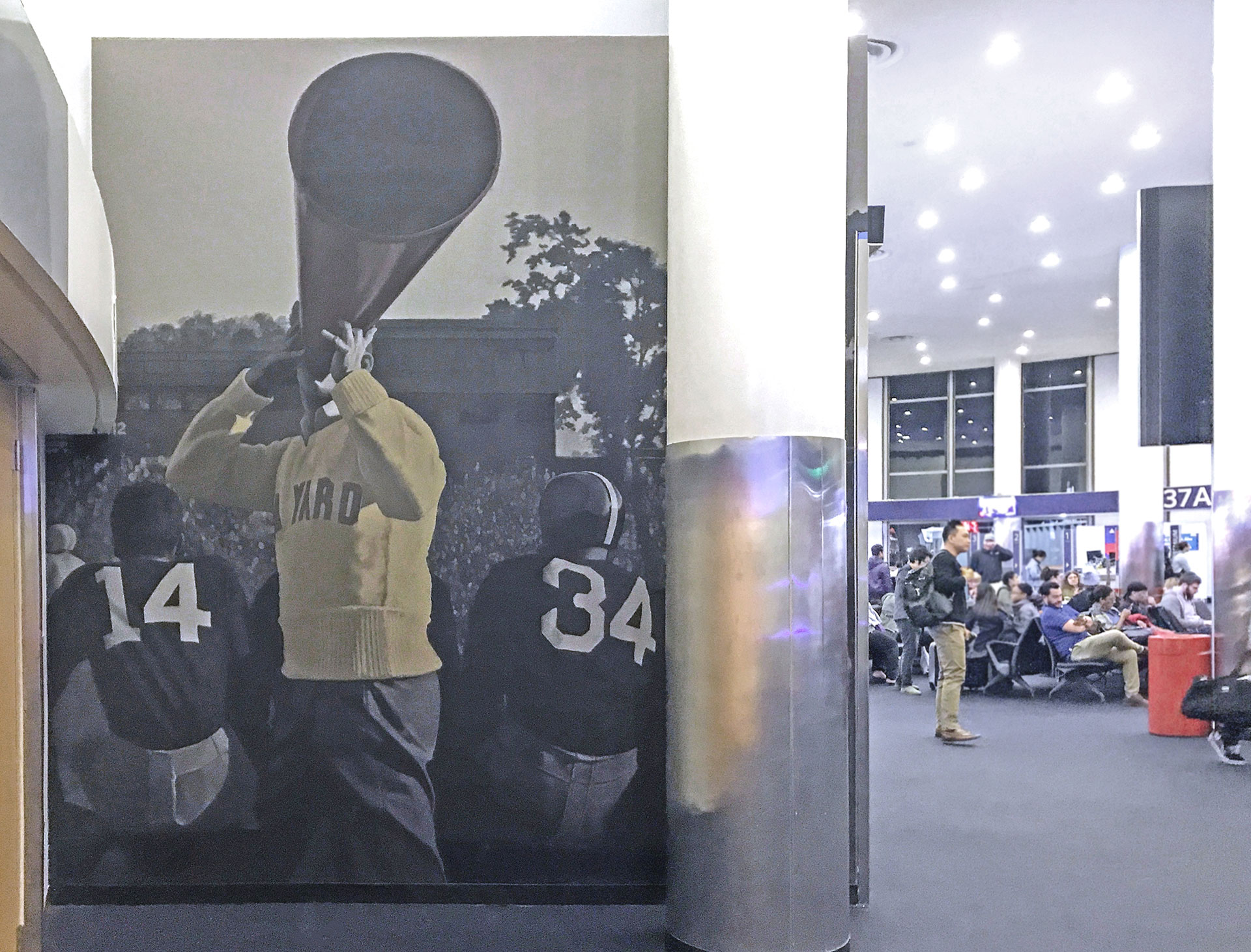  Football at LAX Airport 