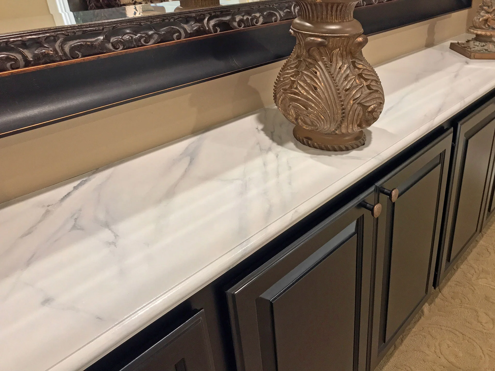 Faux Marble Finish