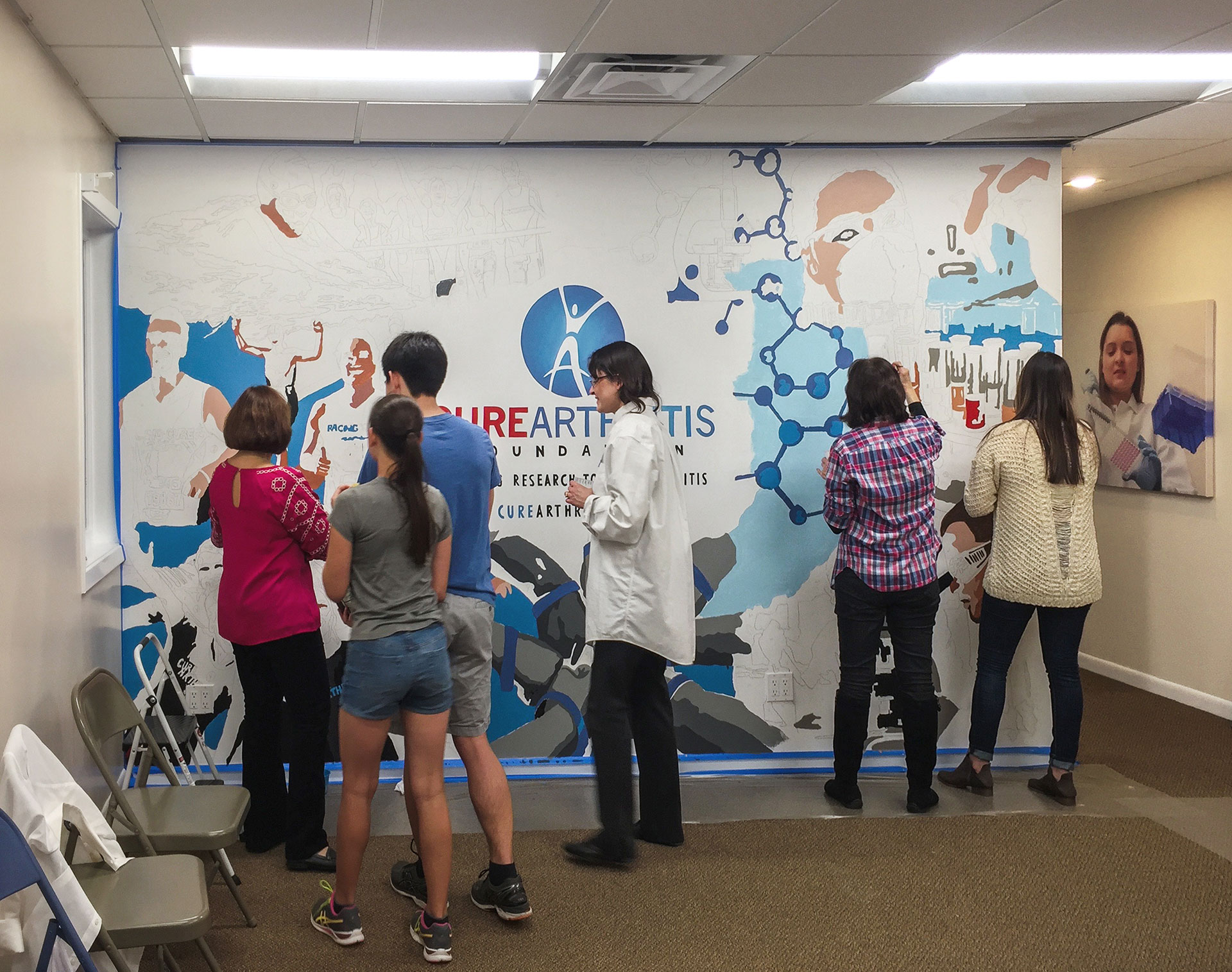  Paint-by-Number, Cure Arthritis Community Event 