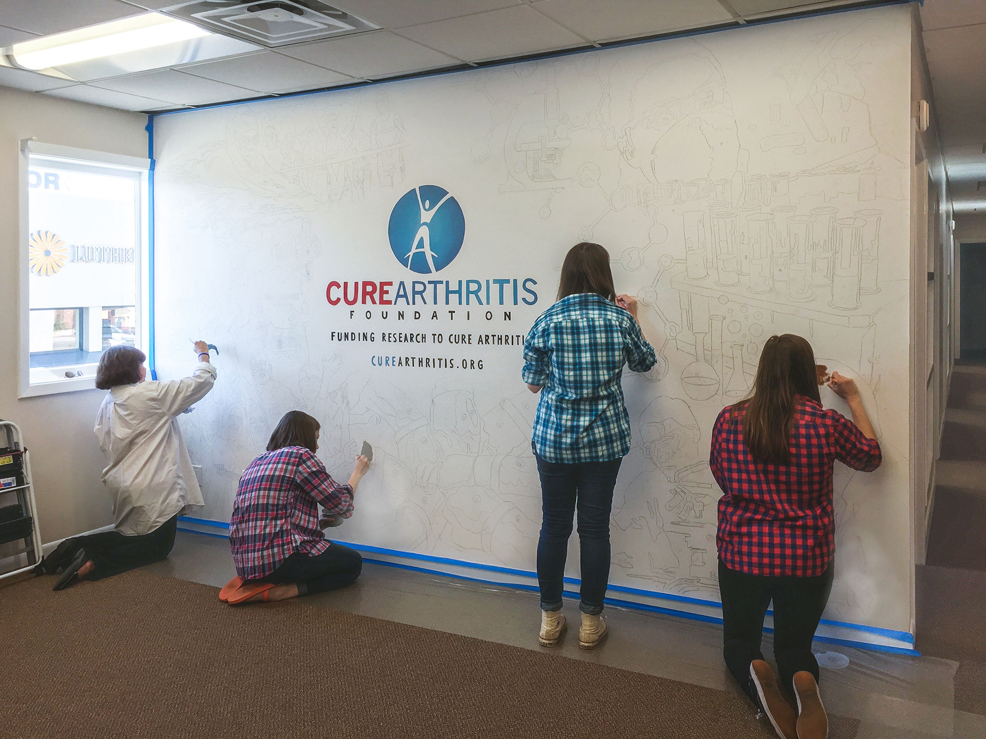  Paint-by-Number, Cure Arthritis Community Event 