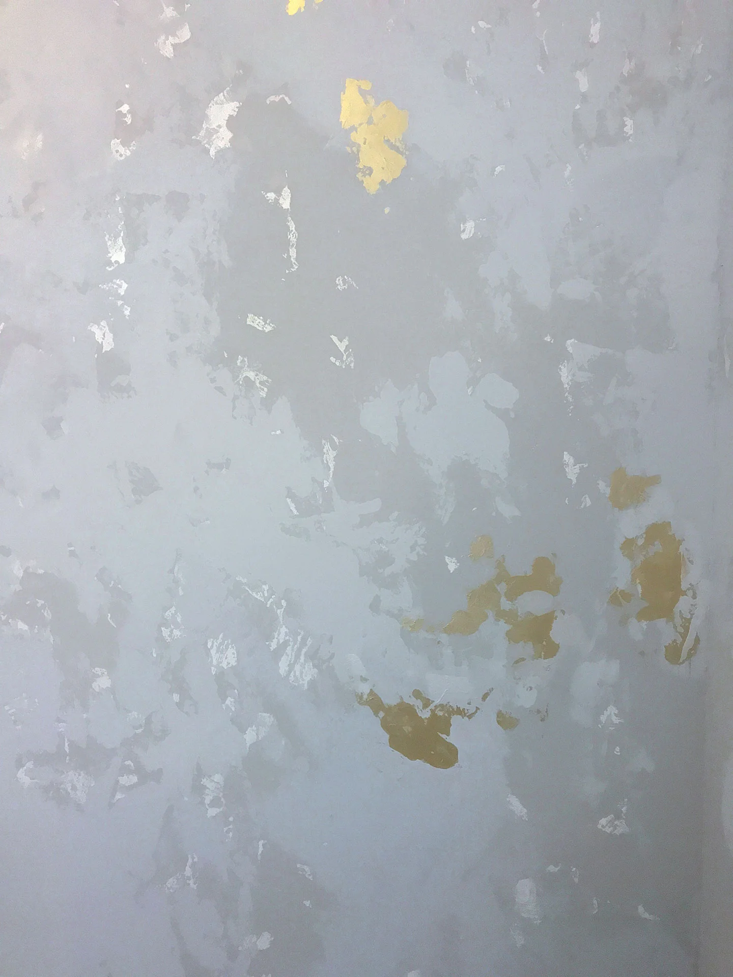 Plaster and Gold Leaf Decorative Finish