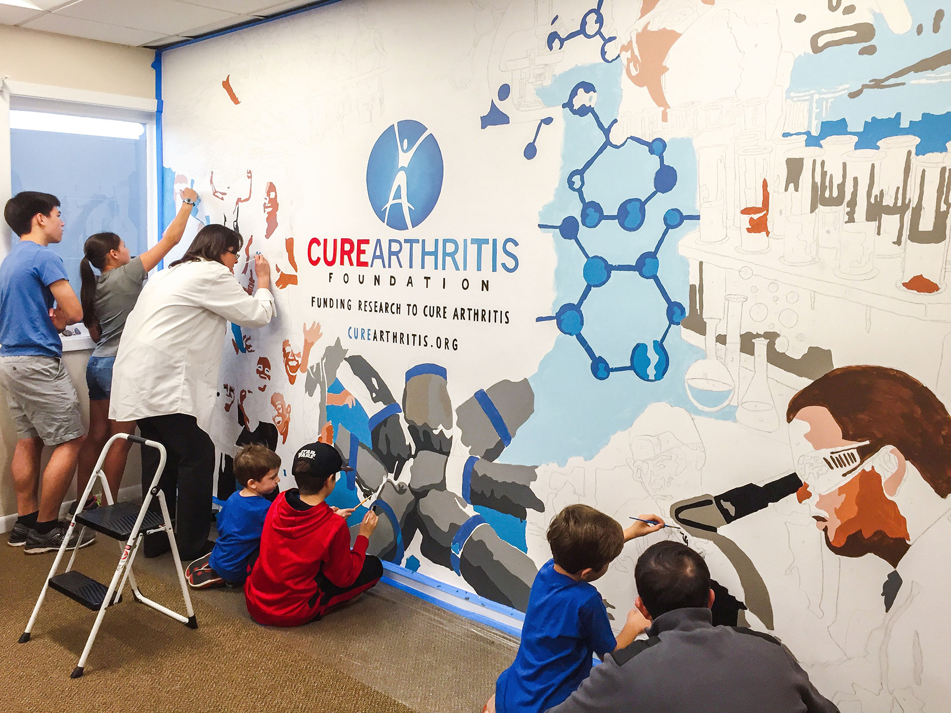  Paint-by-Number, Cure Arthritis Community Event   