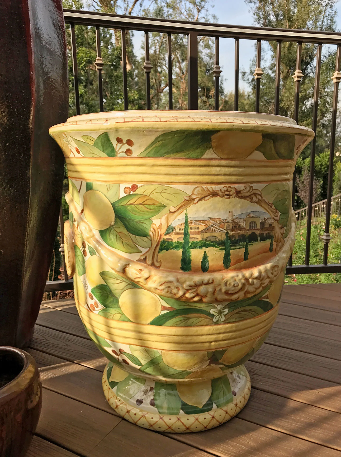 Lemons on Vase