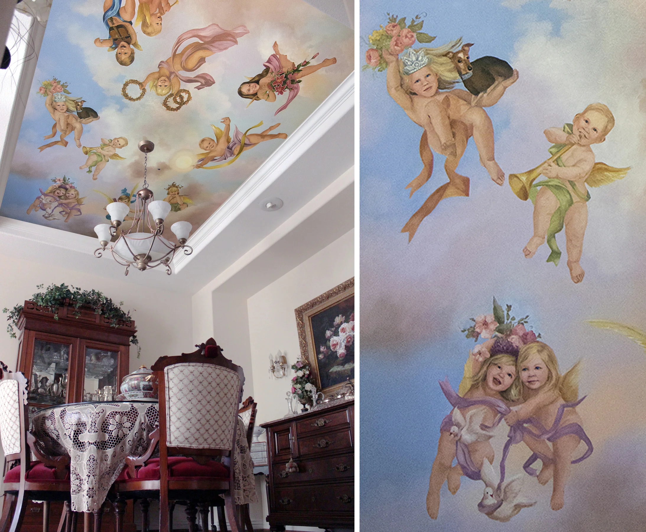 Clouds with Cherubs