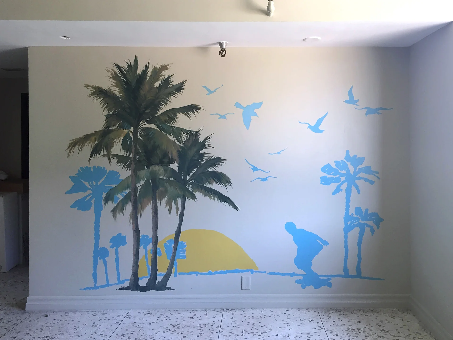 Hollywood Apartment Lobby