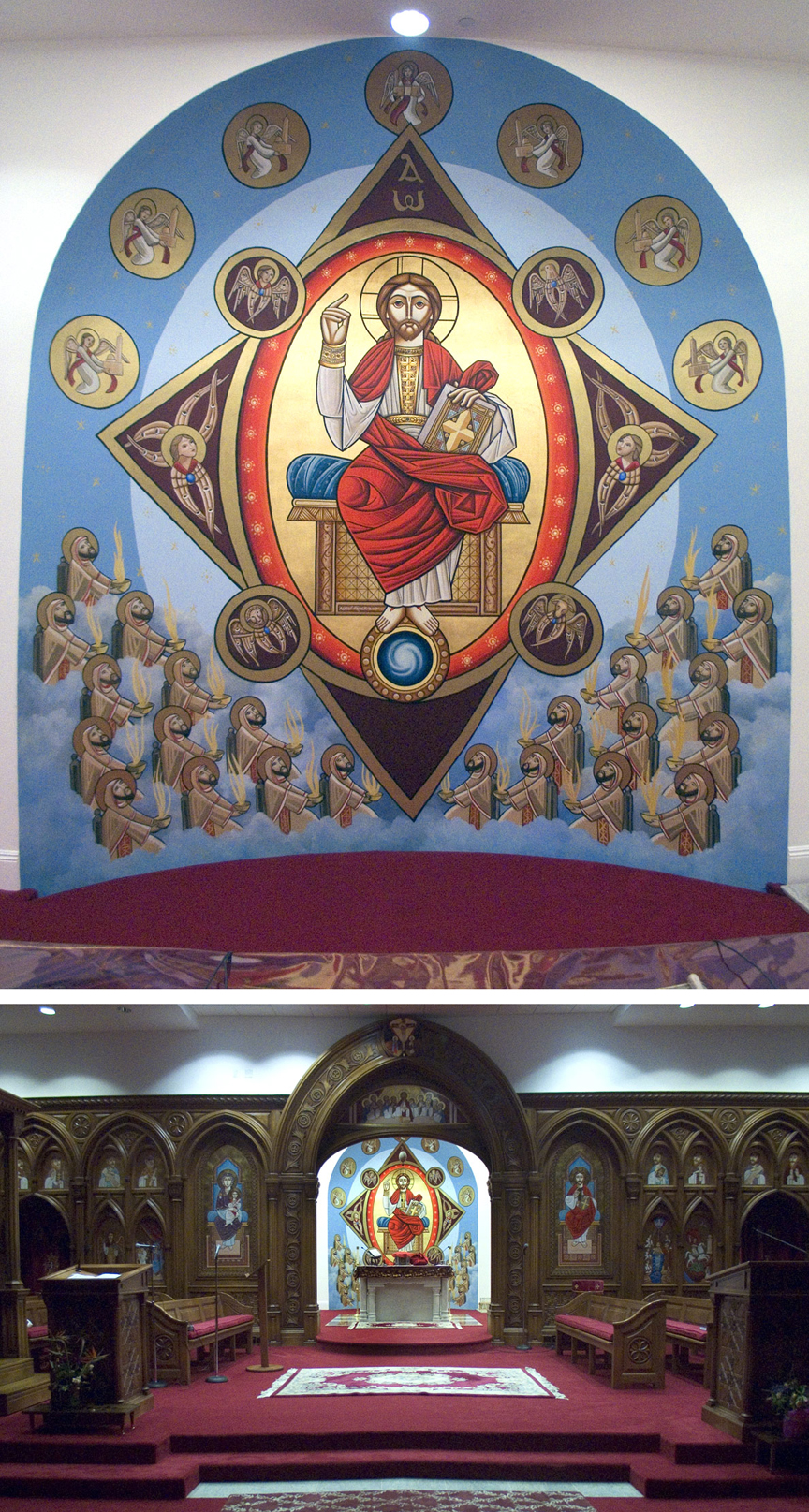  St. Mary and St. Athanasius Coptic Church, Altar 