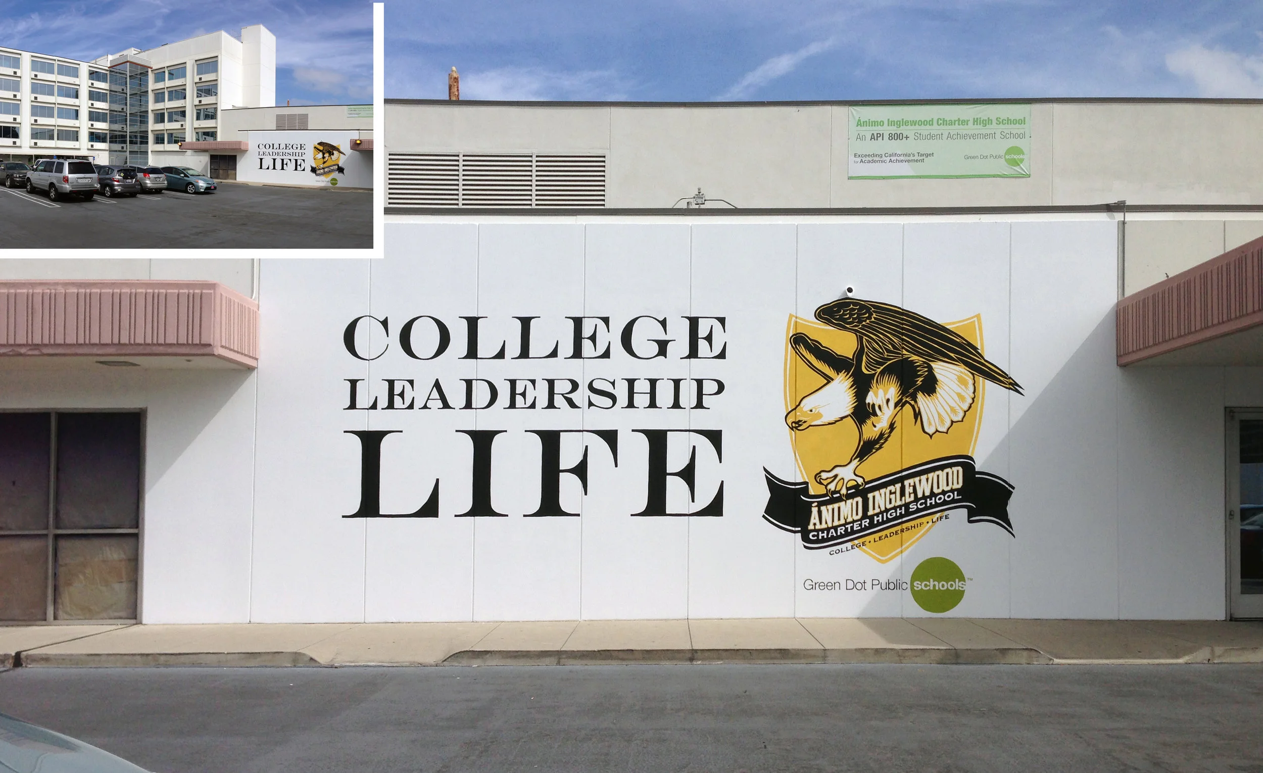 Animo High School, Signage