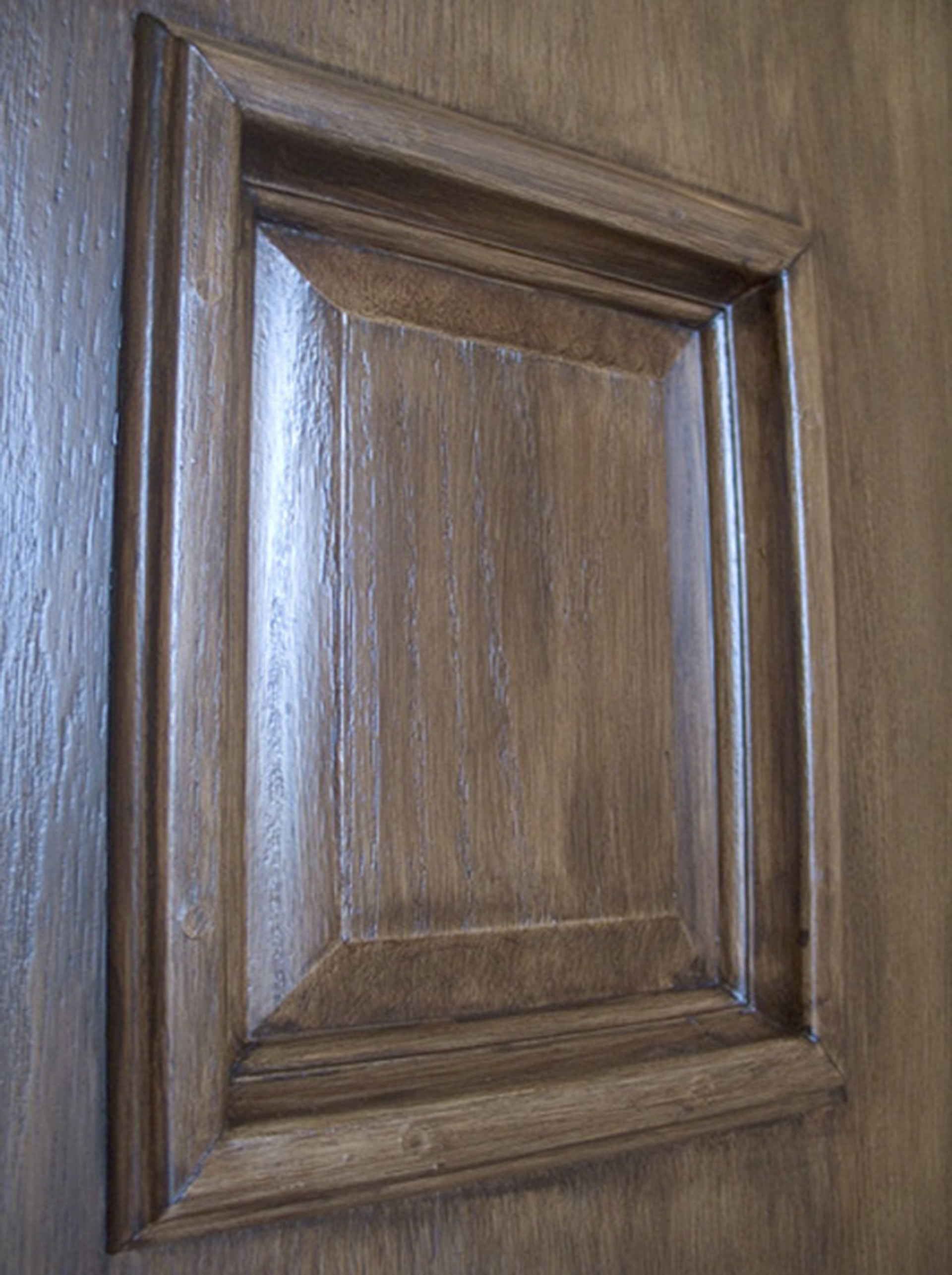  Faux Wood Door Closeup 