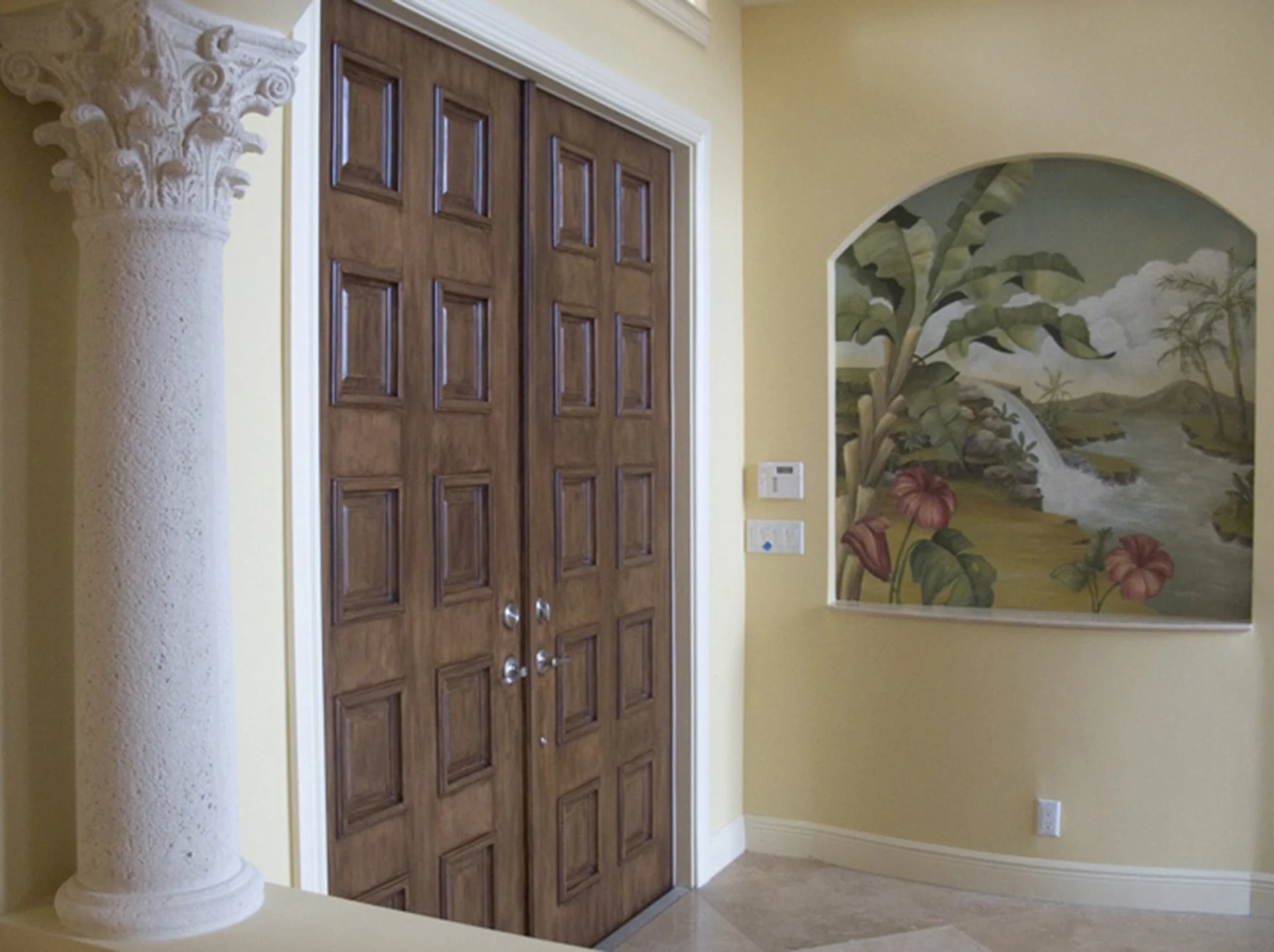 Faux Wood Doors