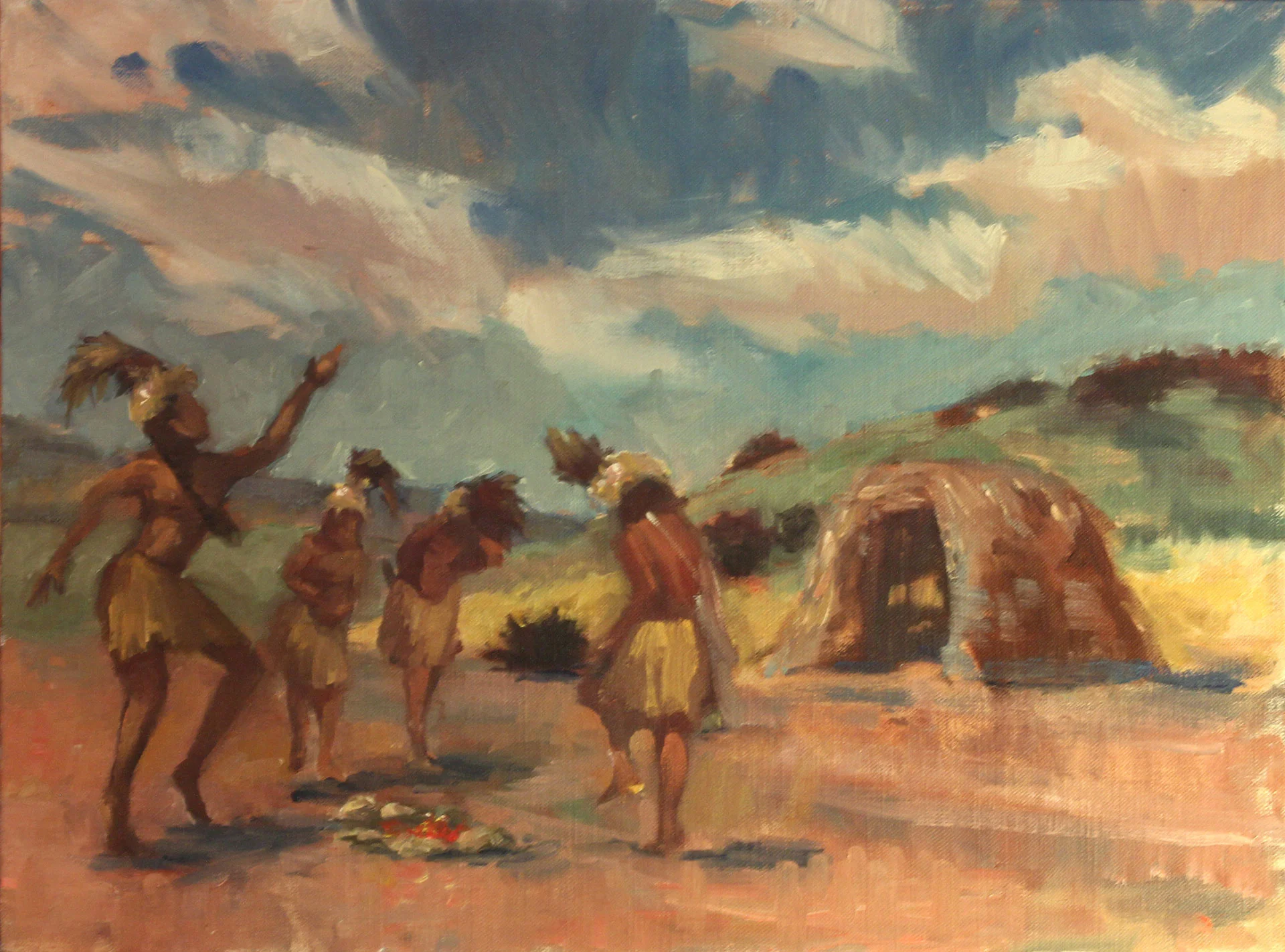 Tribal Dance, Fine Art