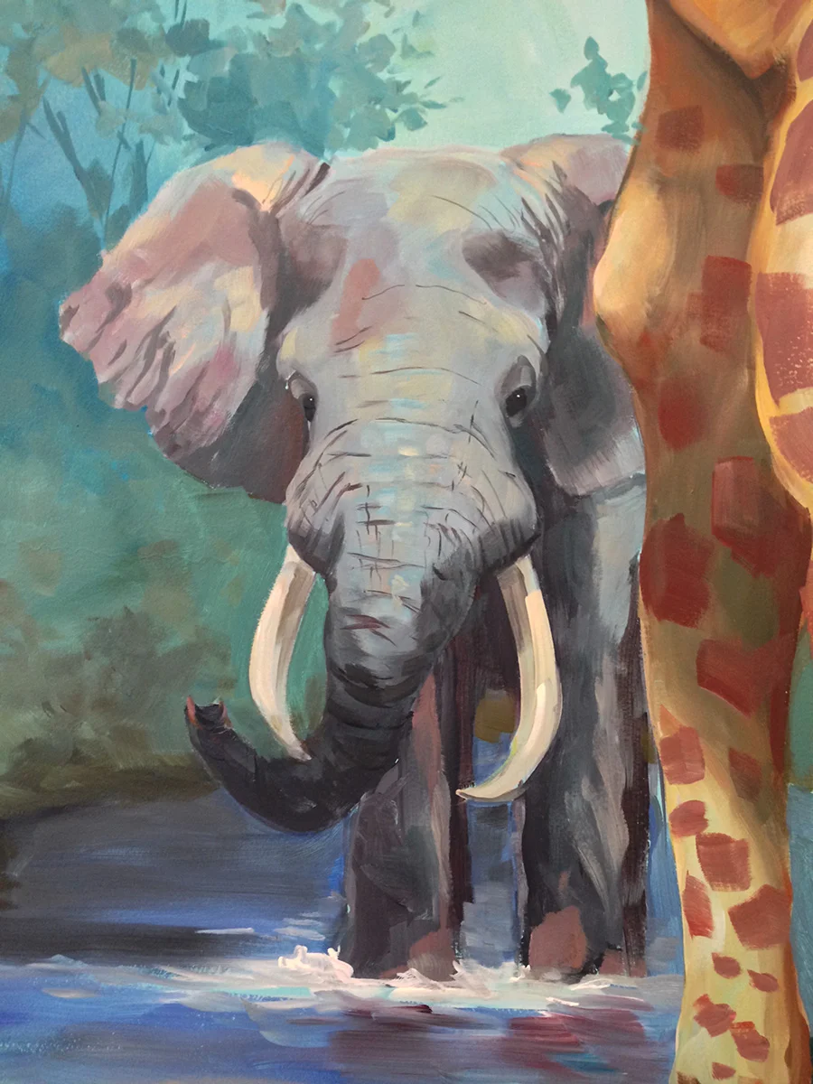 Elephant Closeup