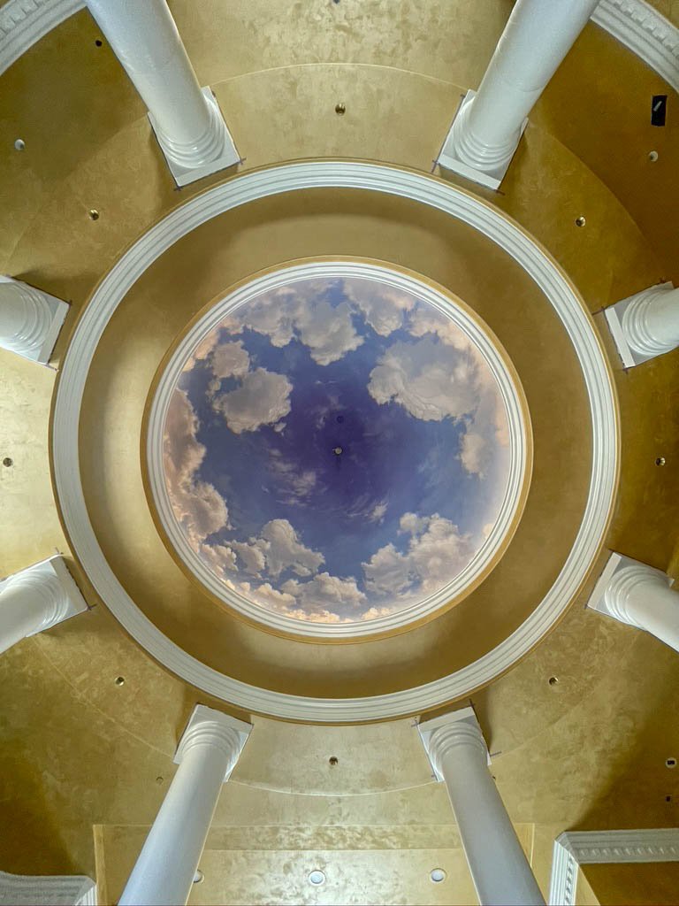 Ceiling Mural with Sky | Master Bedroom | Private Residence