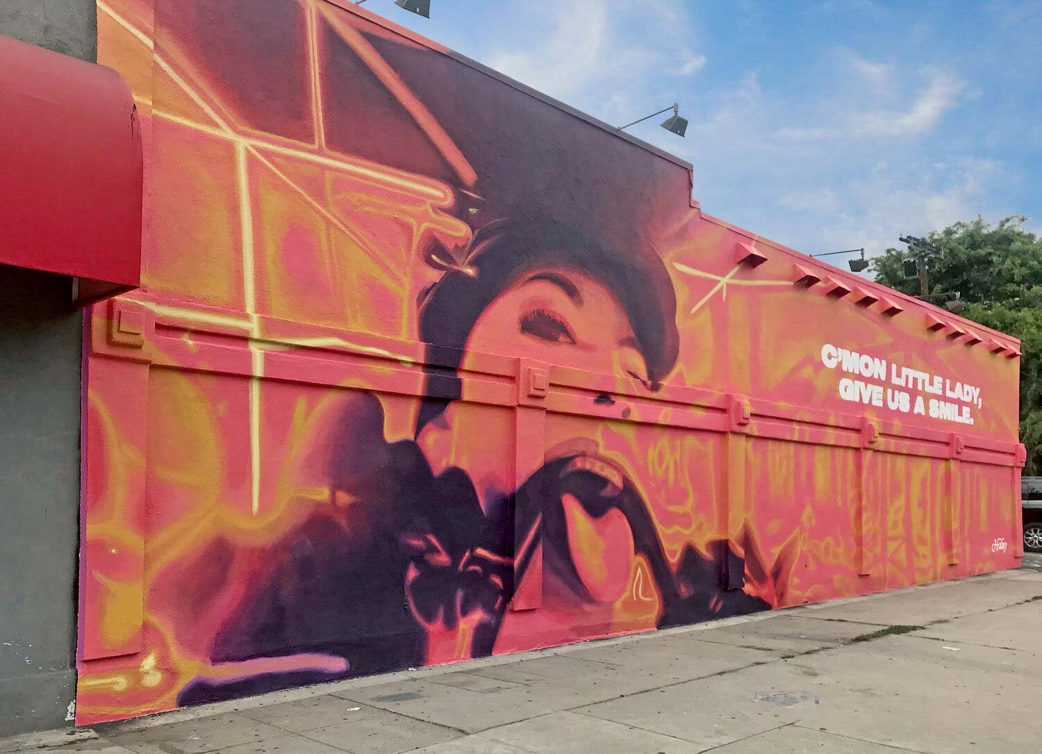 Halsey Album Mural