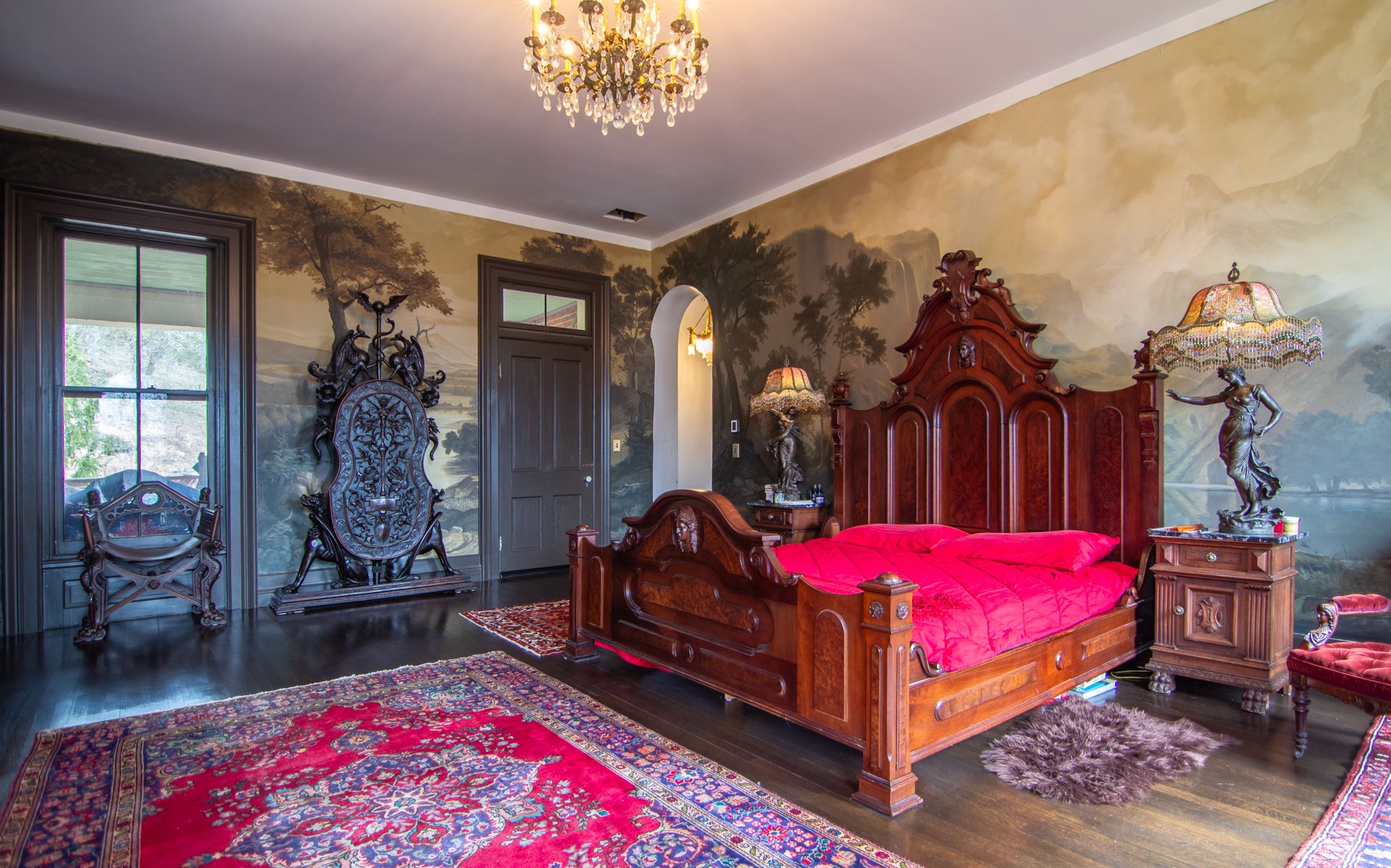 Gothic Victorian Primary Bedroom