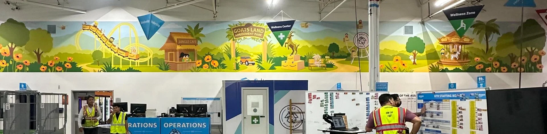 Amazon Warehouse Mural | Anaheim, CA