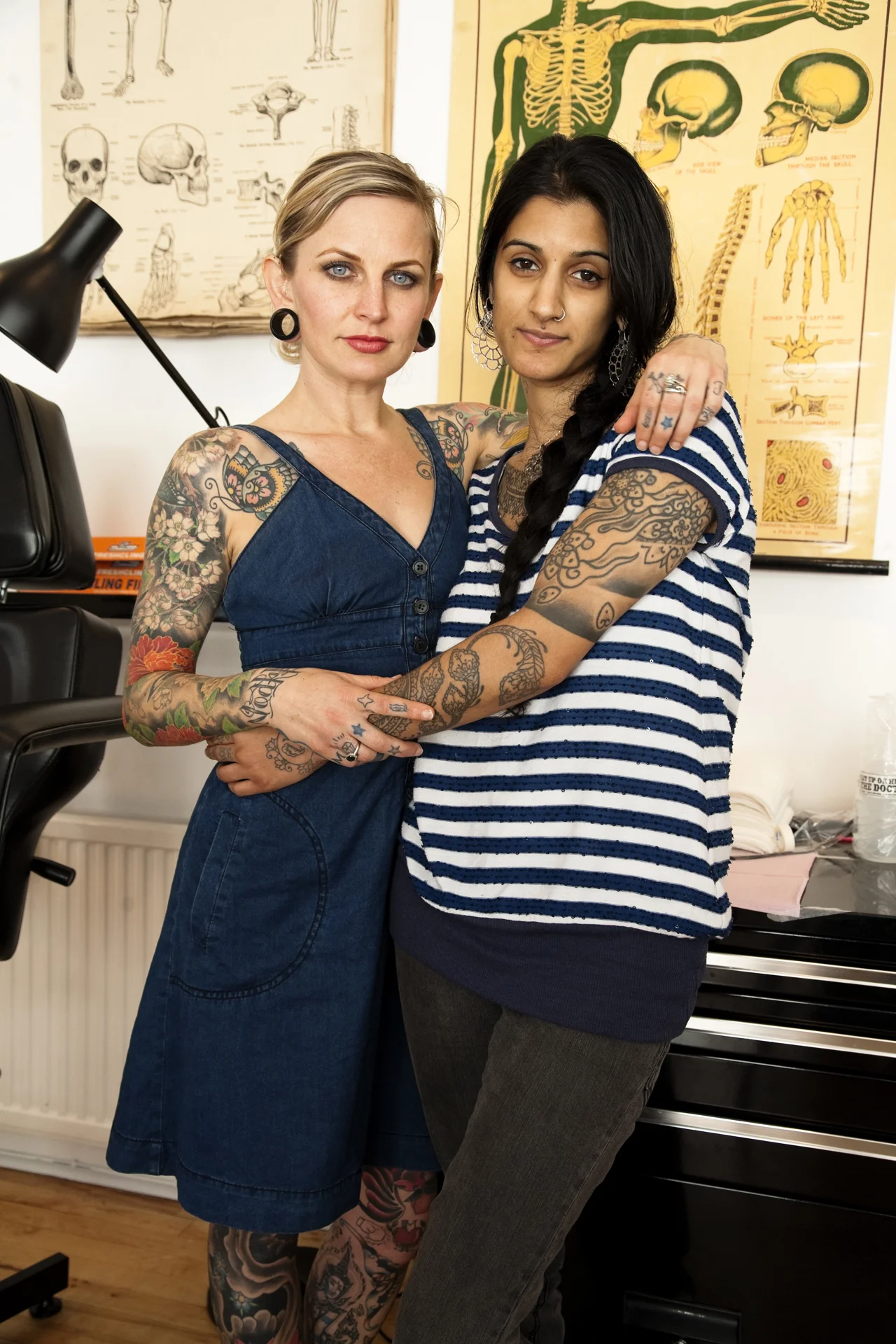 Nikole Lowe and Saira Hunan, Good Times Tattoos, London TimeOut