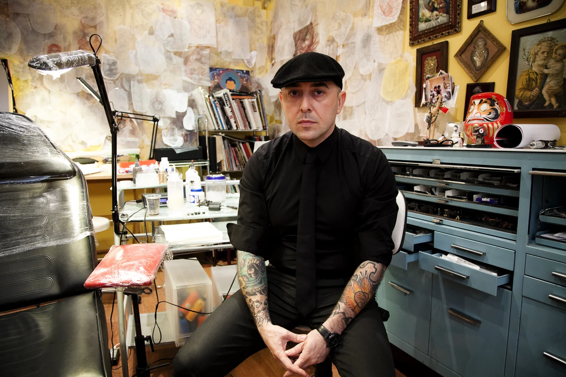 Mo Coppoletta, The Family Business Tattoo Shop, London TimeOut