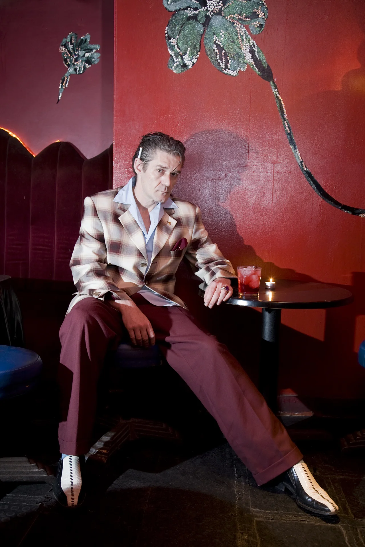 Zimon Drake, owner of the Black Gardenia speakeasy, London - TimeOut