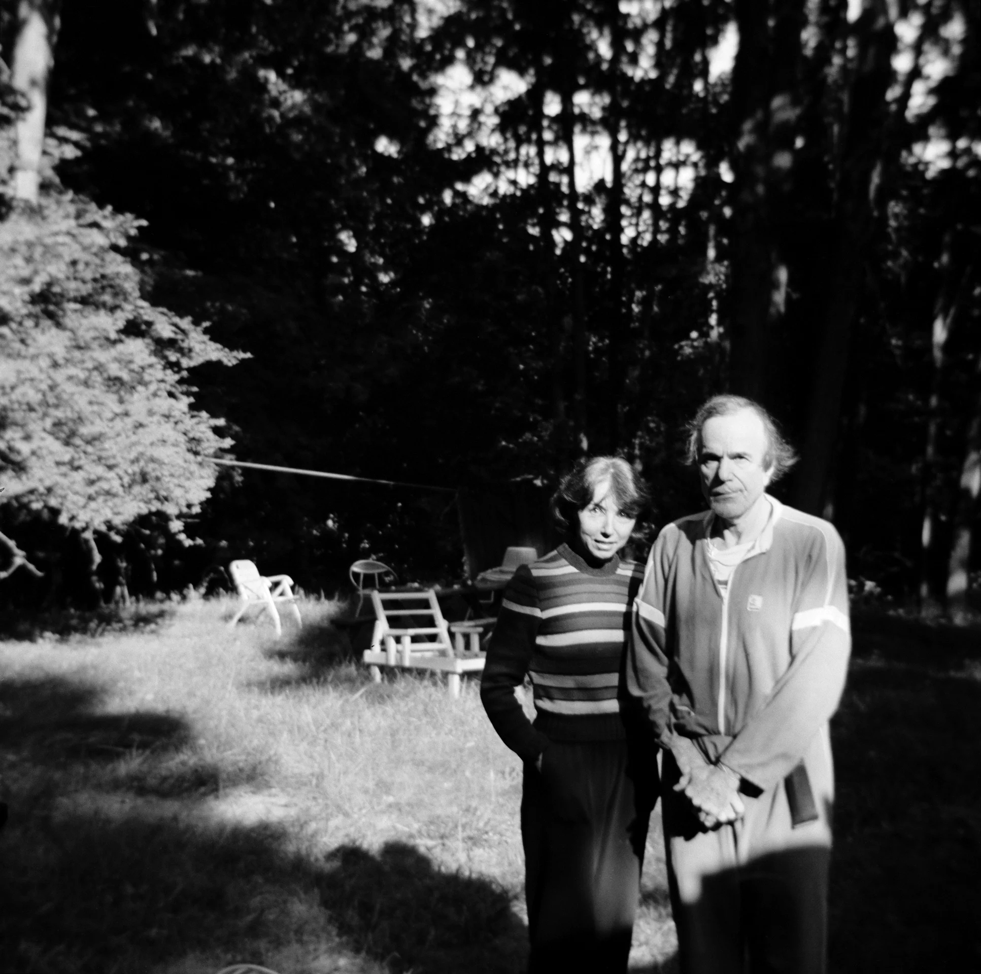 Dad & Dominique - Schweppes Photographic Portrait Award 2005, exhibited at the National Portrait Gallery, London