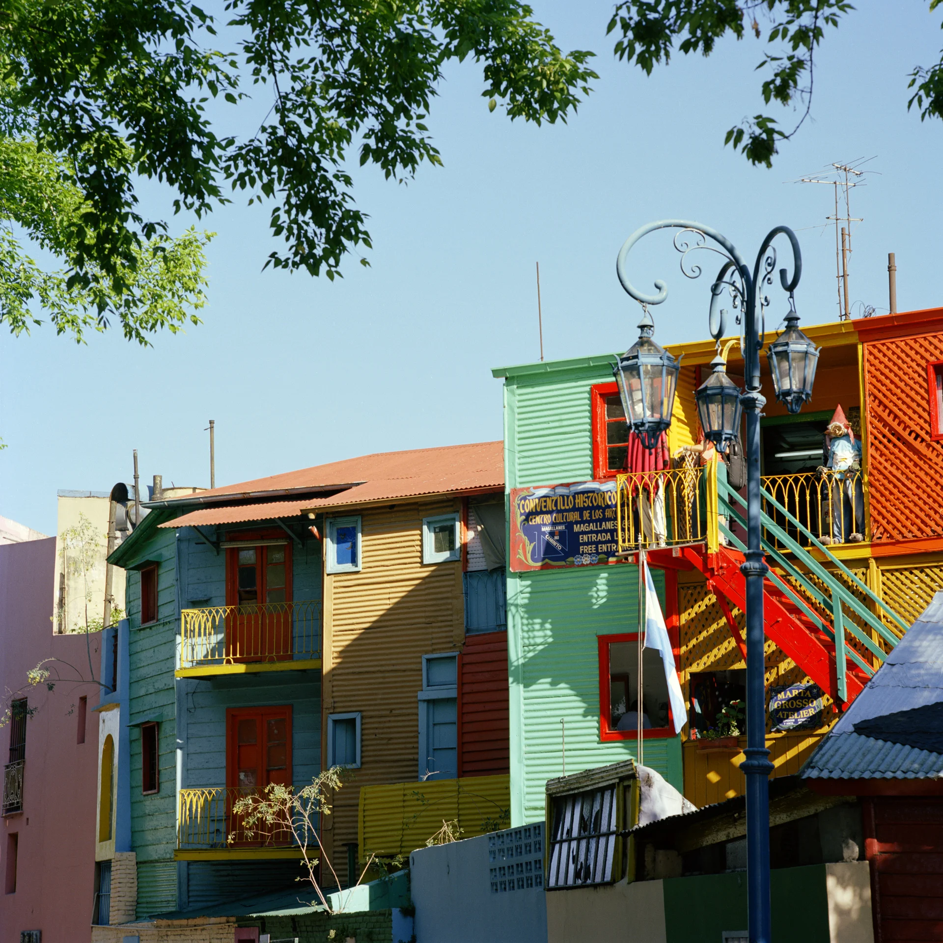 La Boca neighbourhood. Caminito.