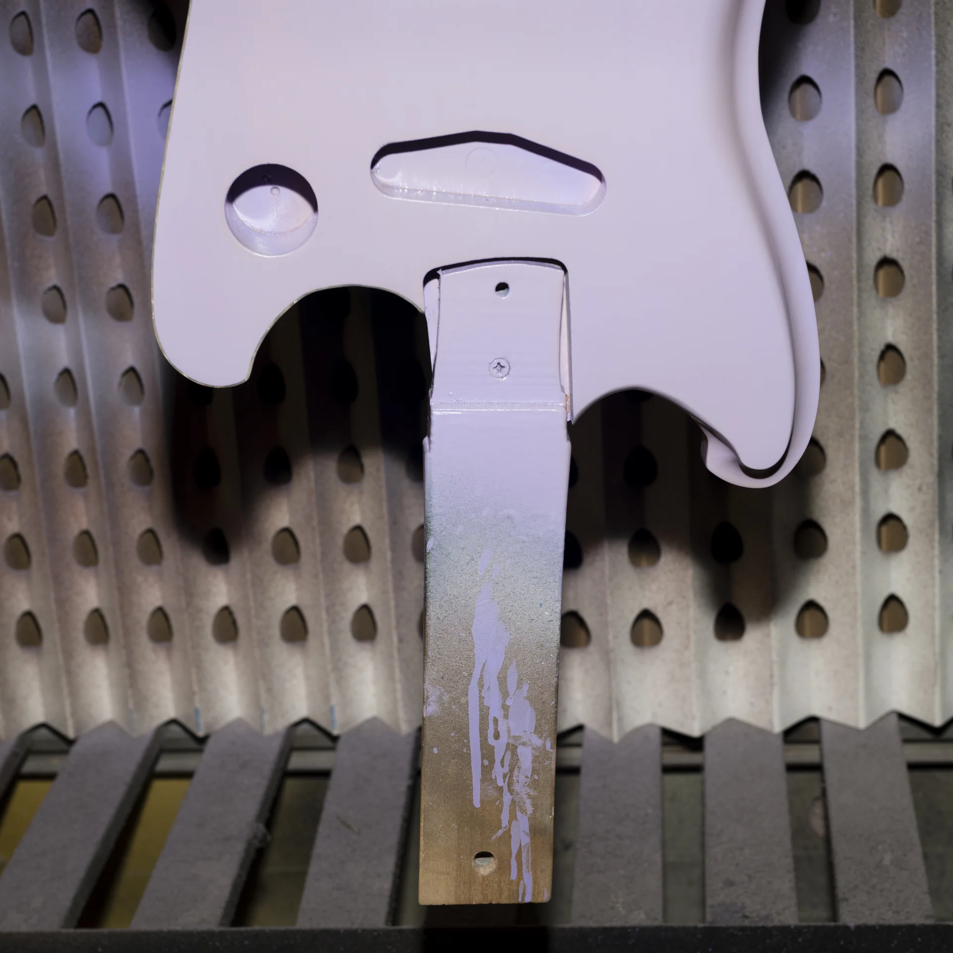 Luthier Tom Pugi of T.P. Customs Guitars, London