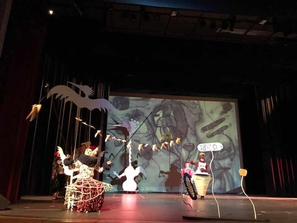 Video still from Wandering Bird Performance, 2018