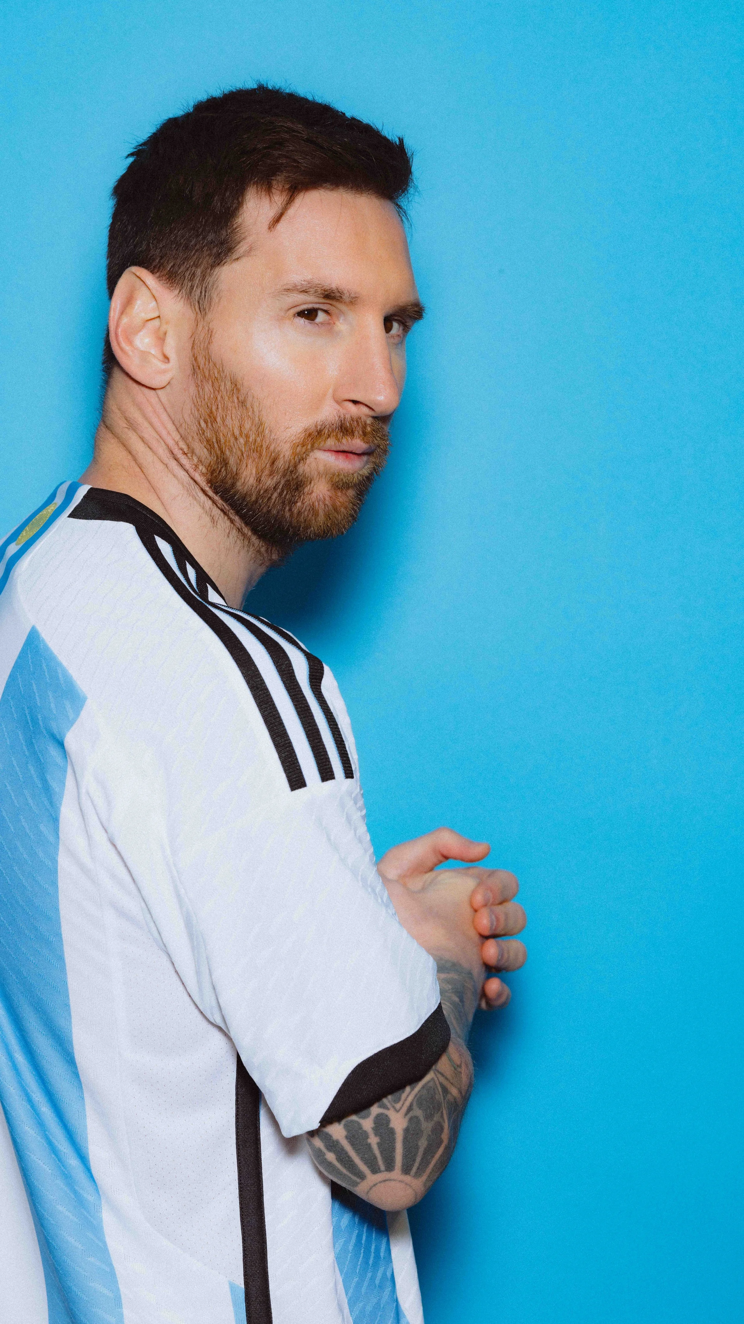 Lionel Messi photographed by Matt Gordon for adidas