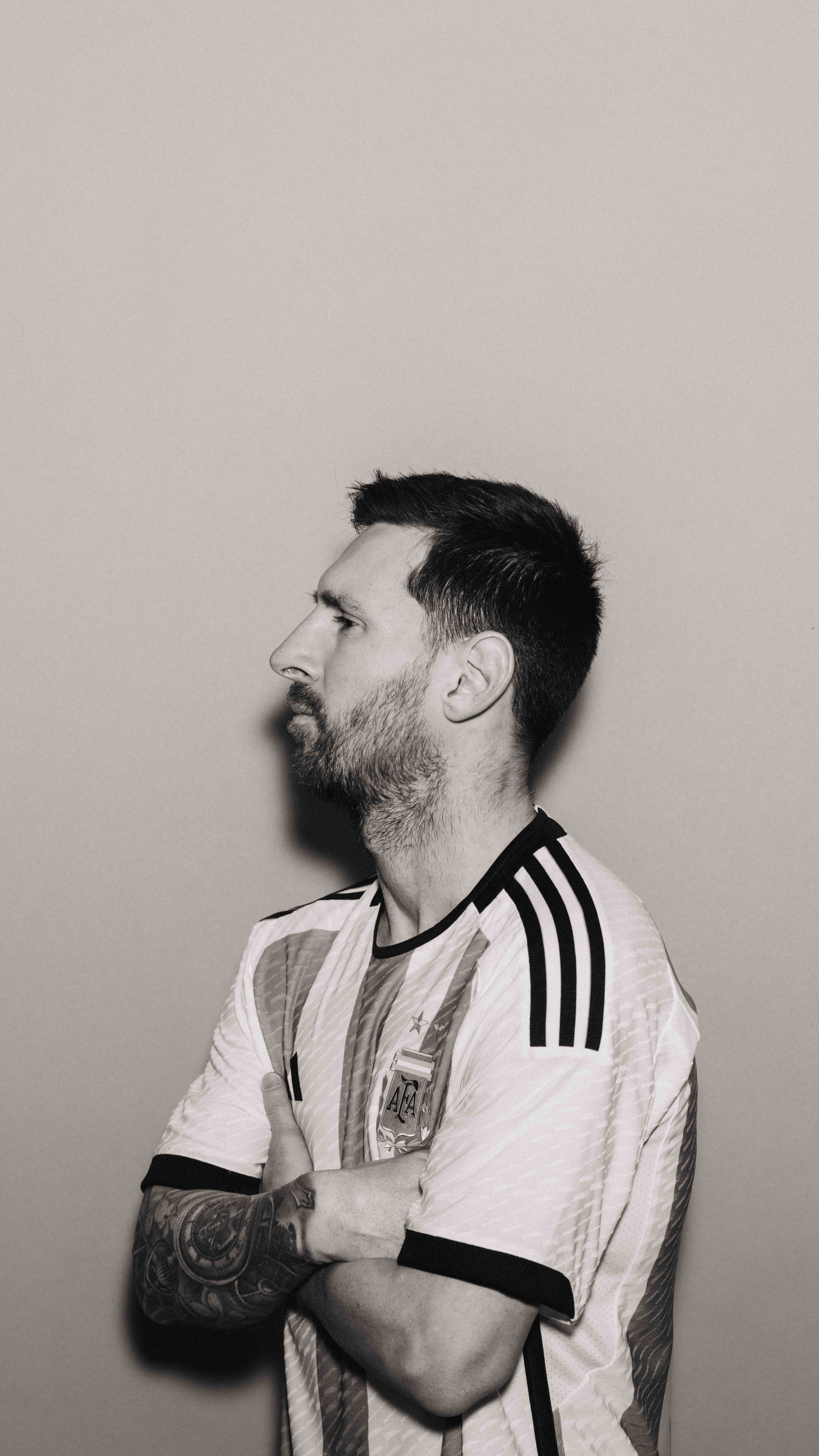 Lionel Messi photographed by Matt Gordon for adidas