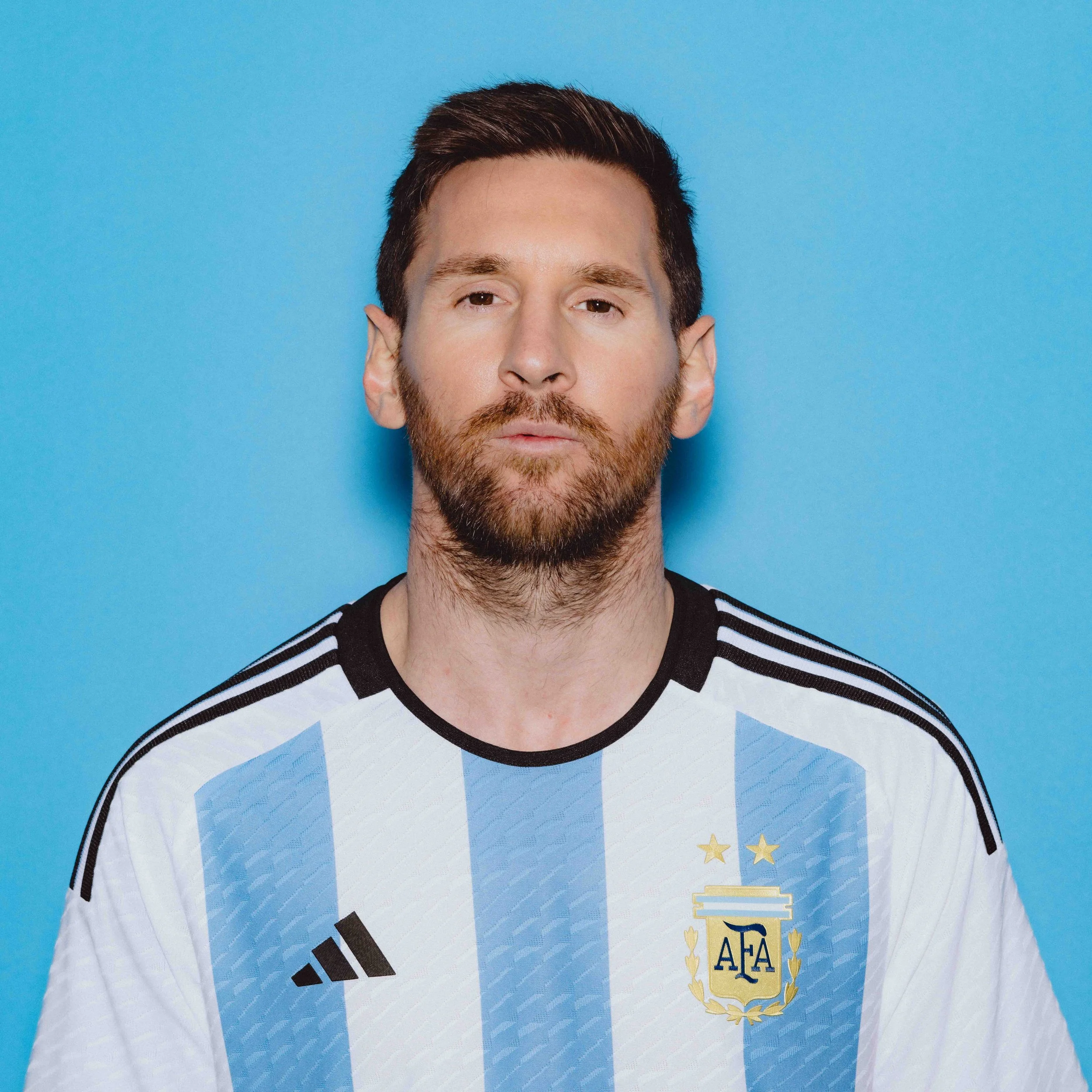 Lionel Messi photographed by Matt Gordon for adidas