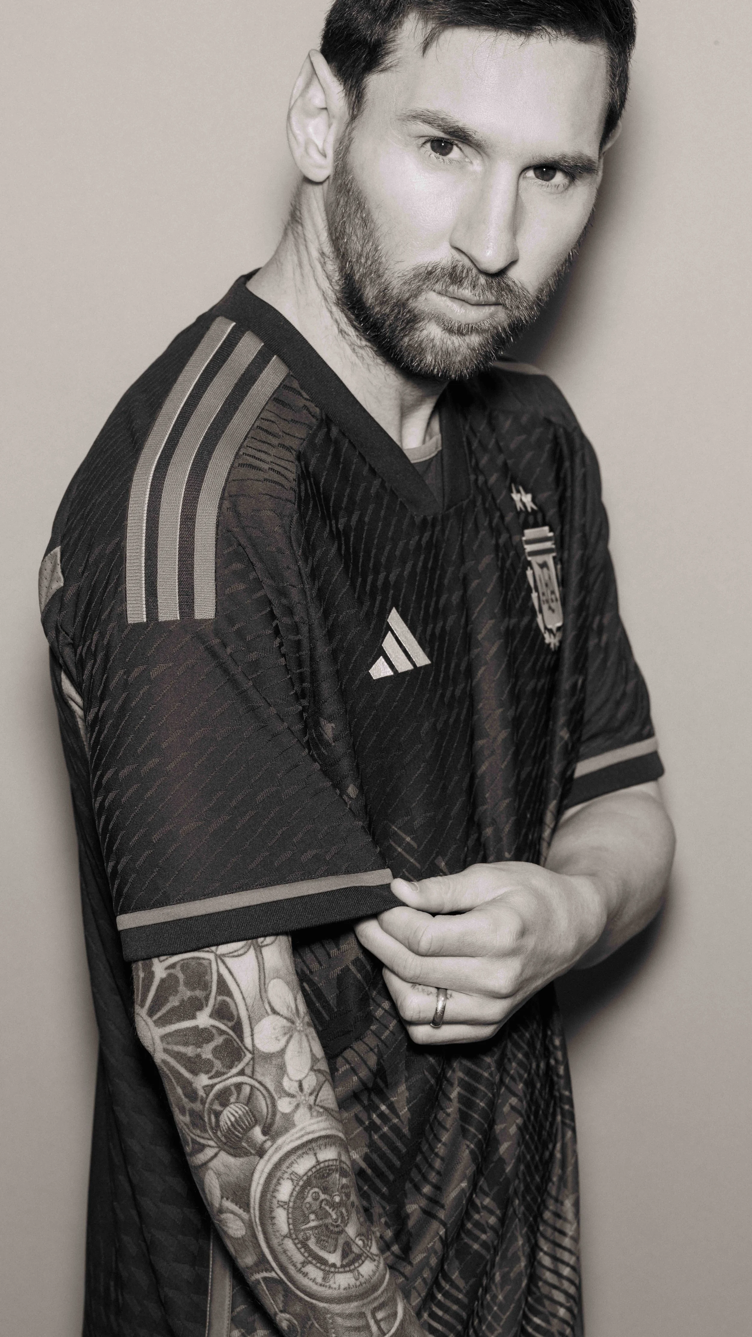 Lionel Messi photographed by Matt Gordon for adidas