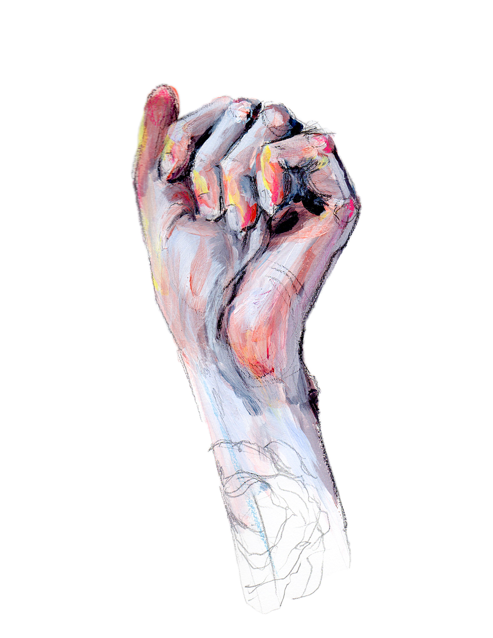 Hand Study - Fist 1