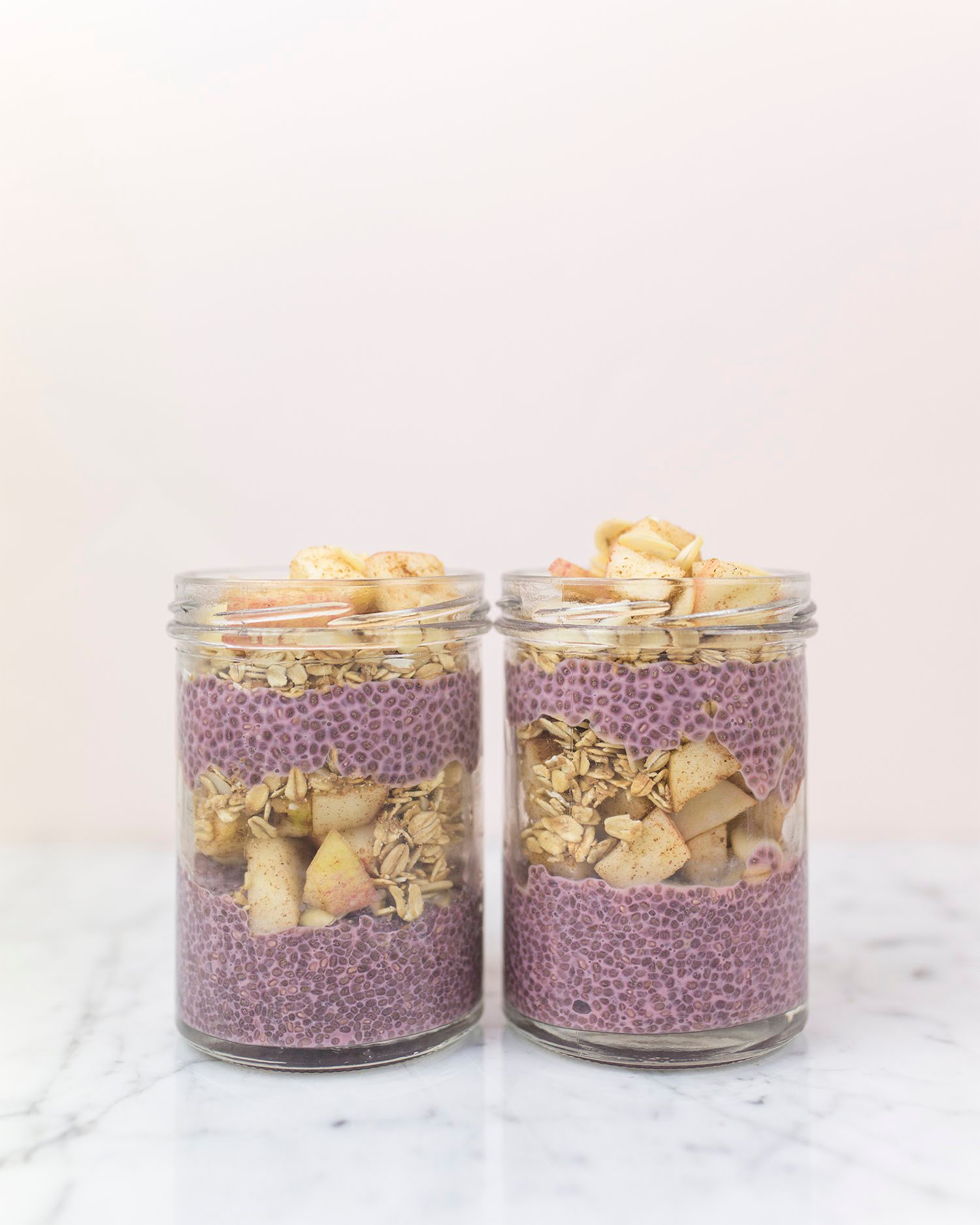 Tea Infused Chia Seed Parfaits for Tealish Fine Teas