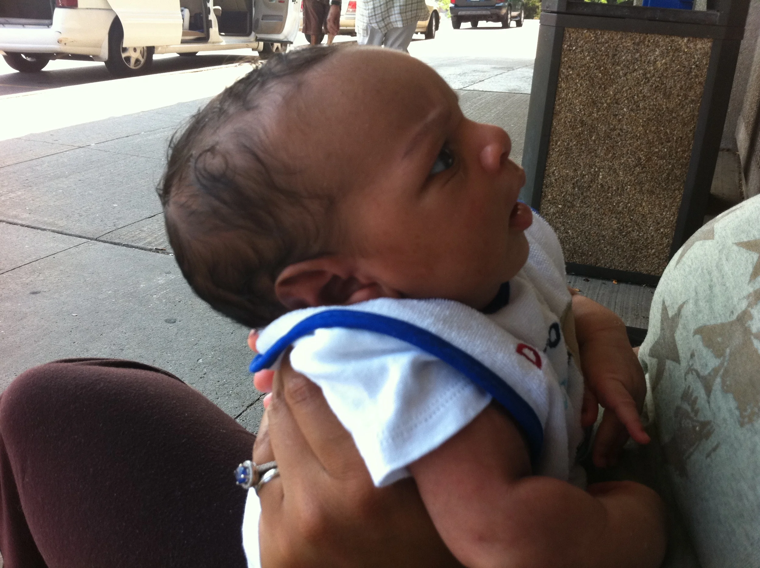 Traveling with a Newborn: Ohm's First Trip